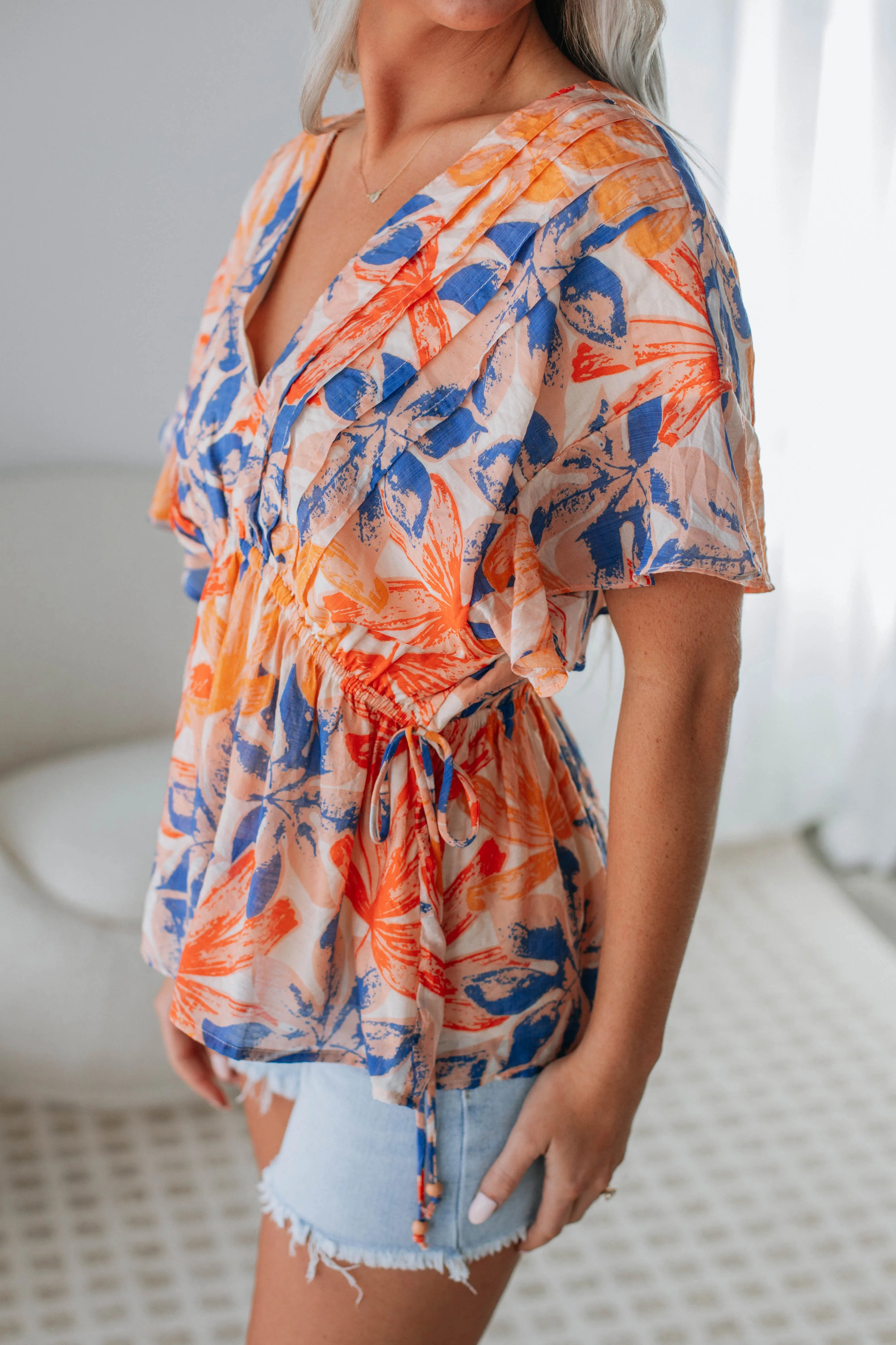 Tatiana Floral Top sold by Wild Oak Boutique product image thumbnail 2