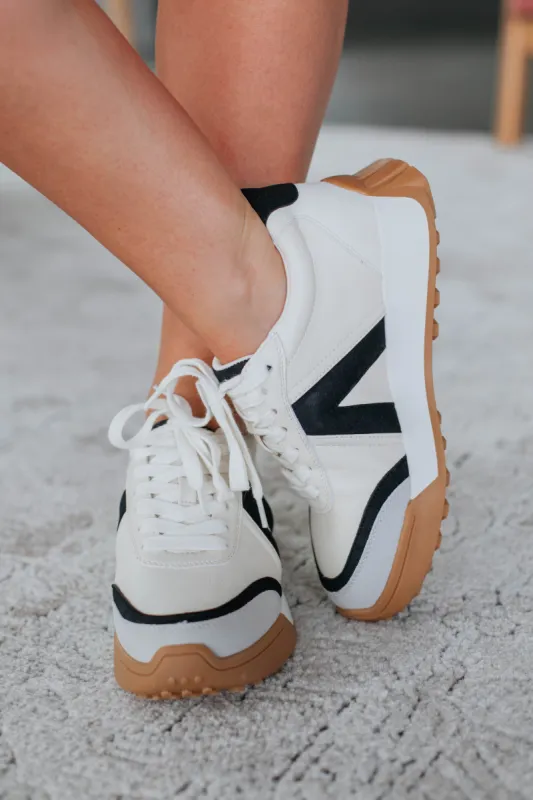 Best Foot Forward Sneakers - Black Mix sold by Wild Oak Boutique