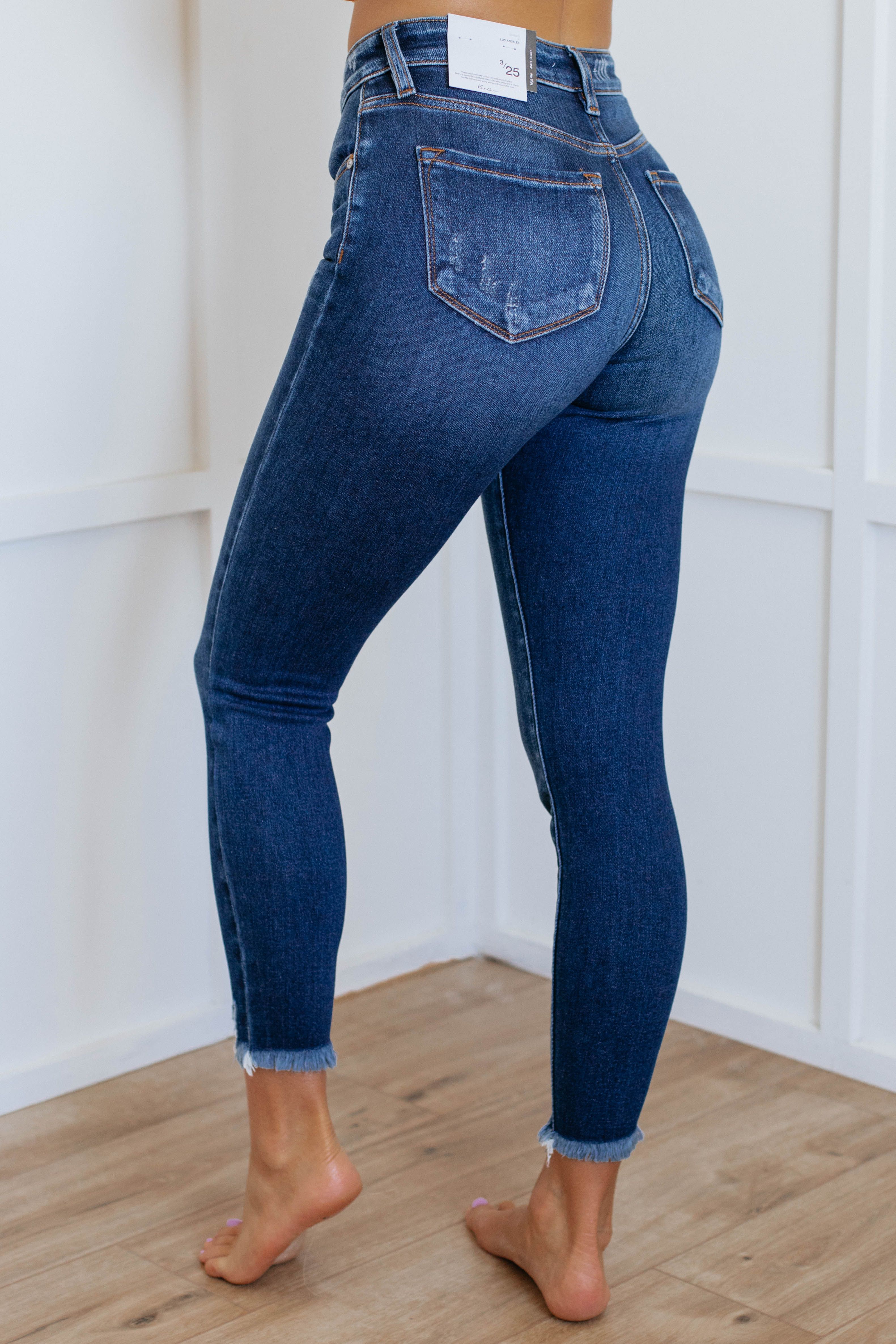 Barrett Kan Can Jeans - Dark Wash sold by Wild Oak Boutique product image thumbnail 2