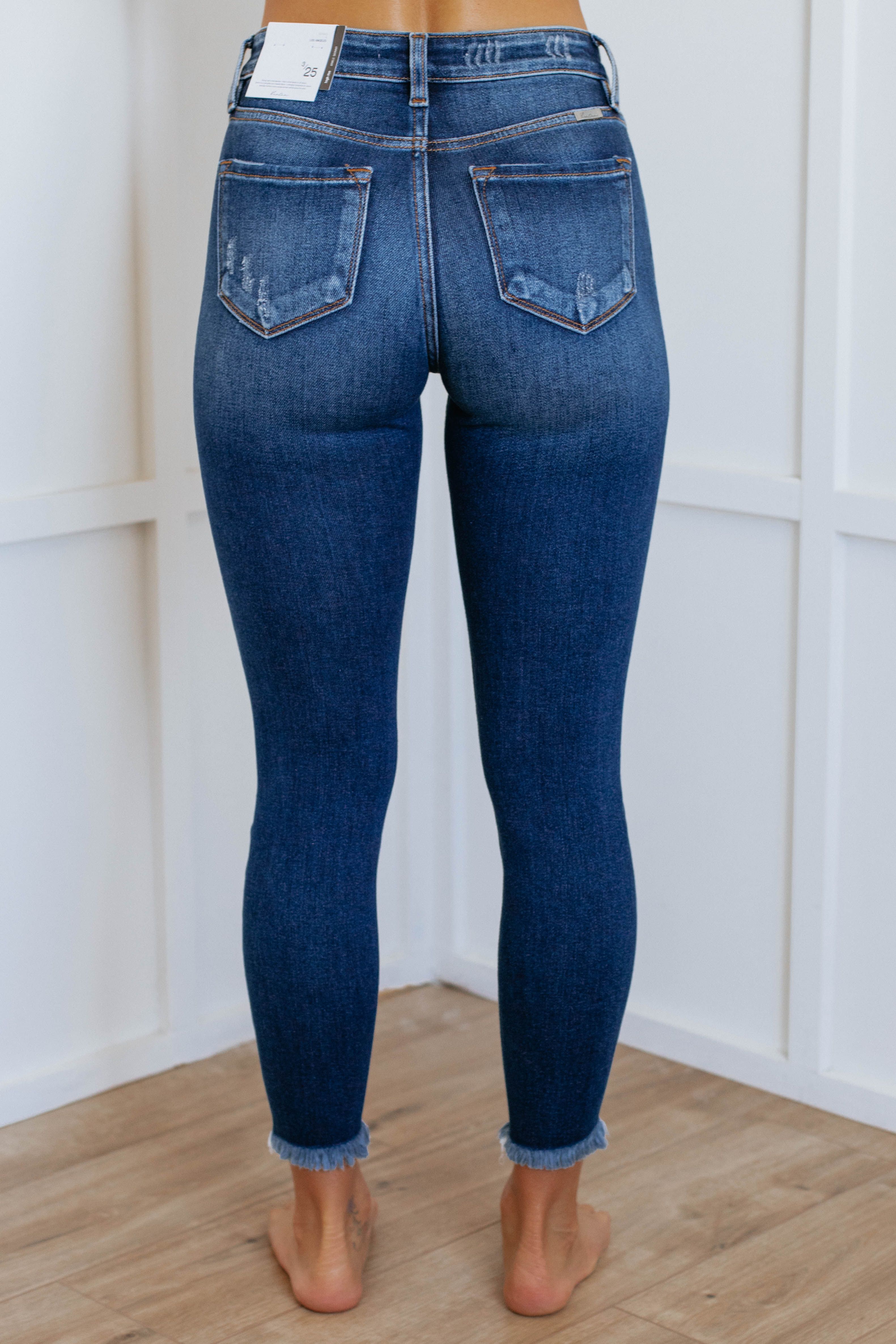 Barrett Kan Can Jeans - Dark Wash sold by Wild Oak Boutique product image thumbnail 3
