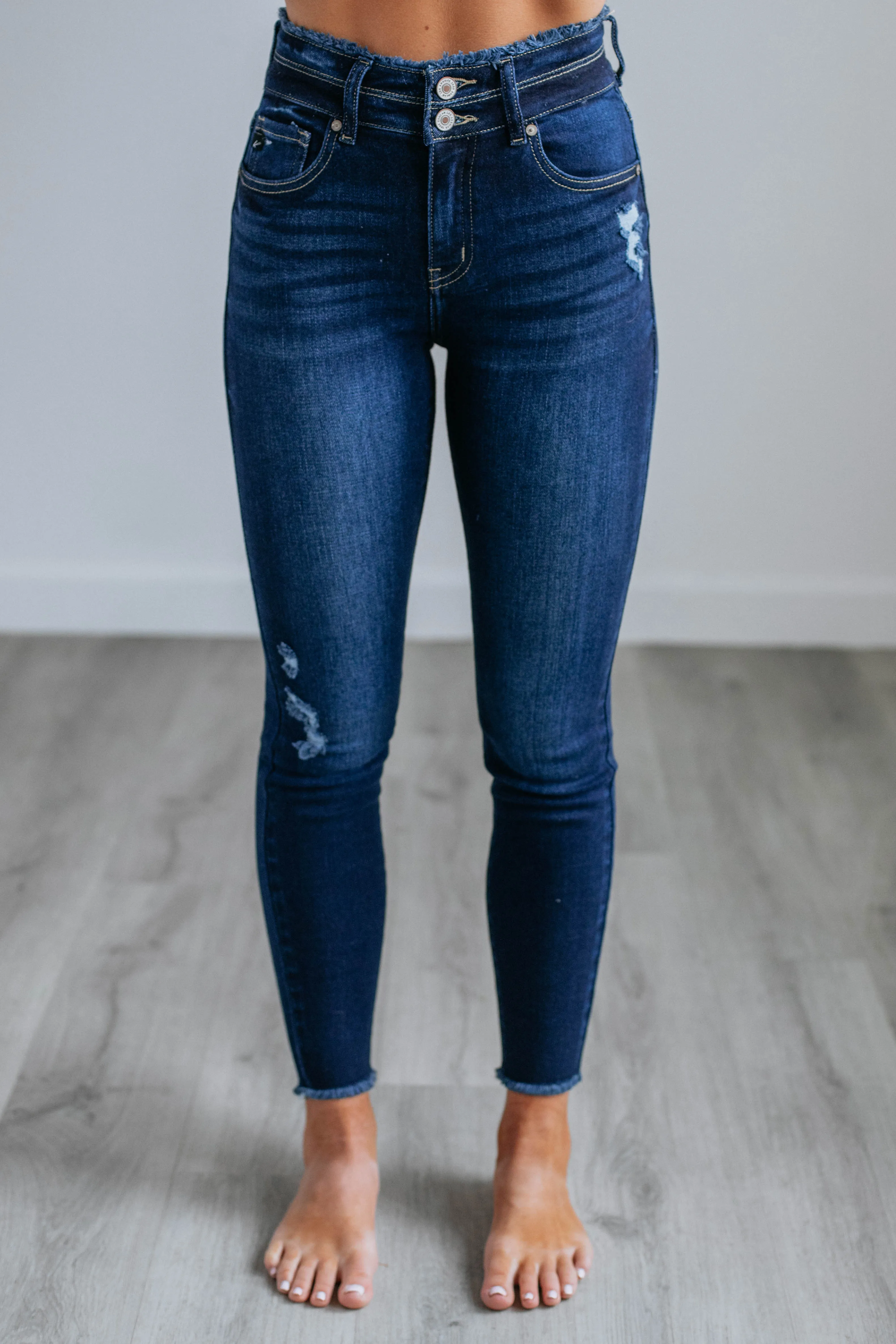 Tori KanCan Jeans - Dark Wash sold by Wild Oak Boutique product image thumbnail 3