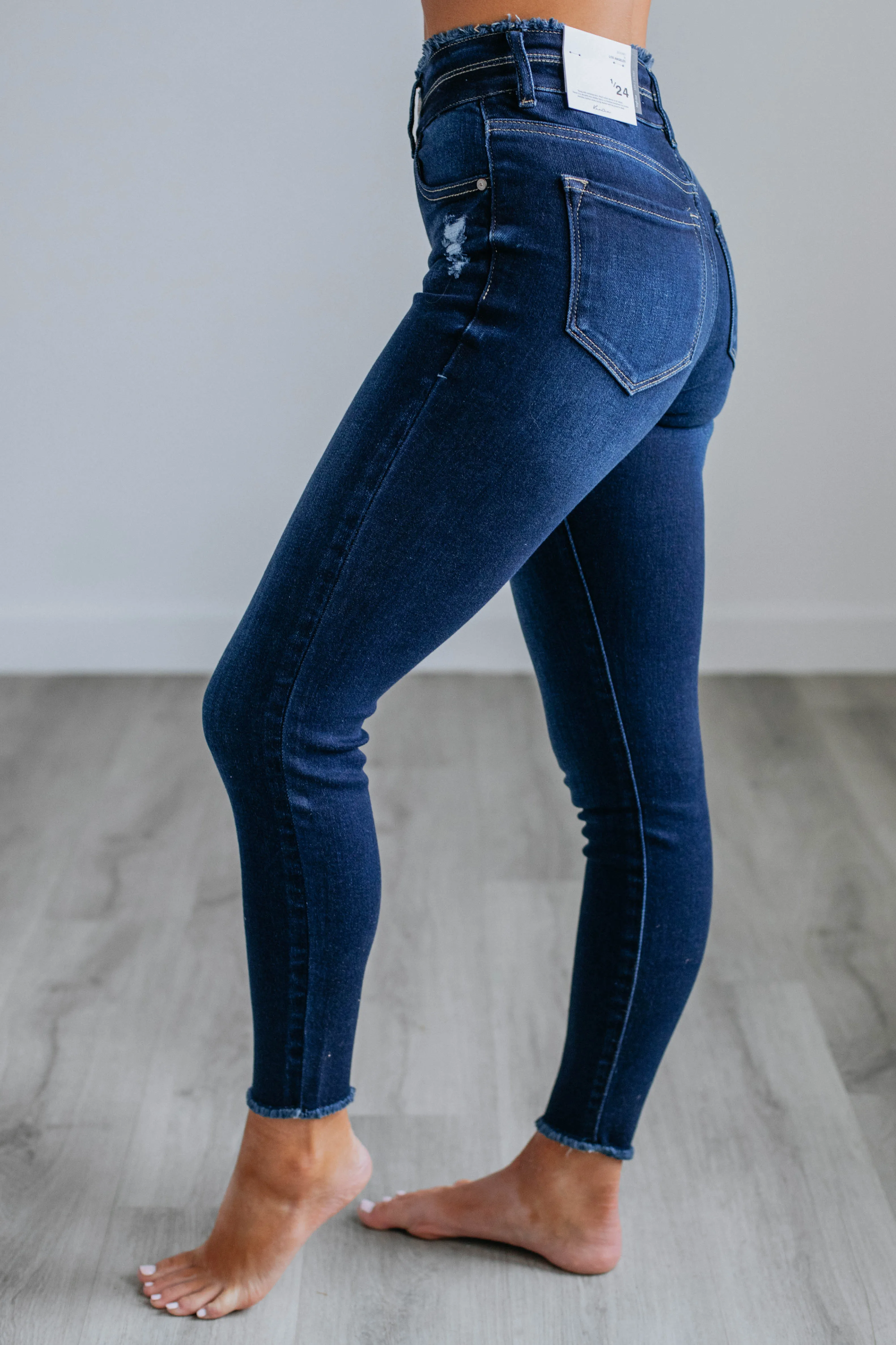 Tori KanCan Jeans - Dark Wash sold by Wild Oak Boutique product image thumbnail 5