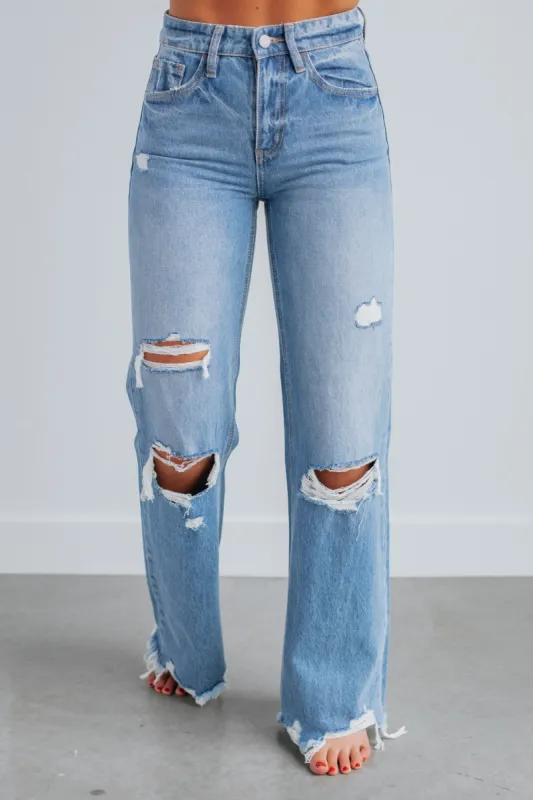 Khloe Flying Monkey Jeans sold by Wild Oak Boutique