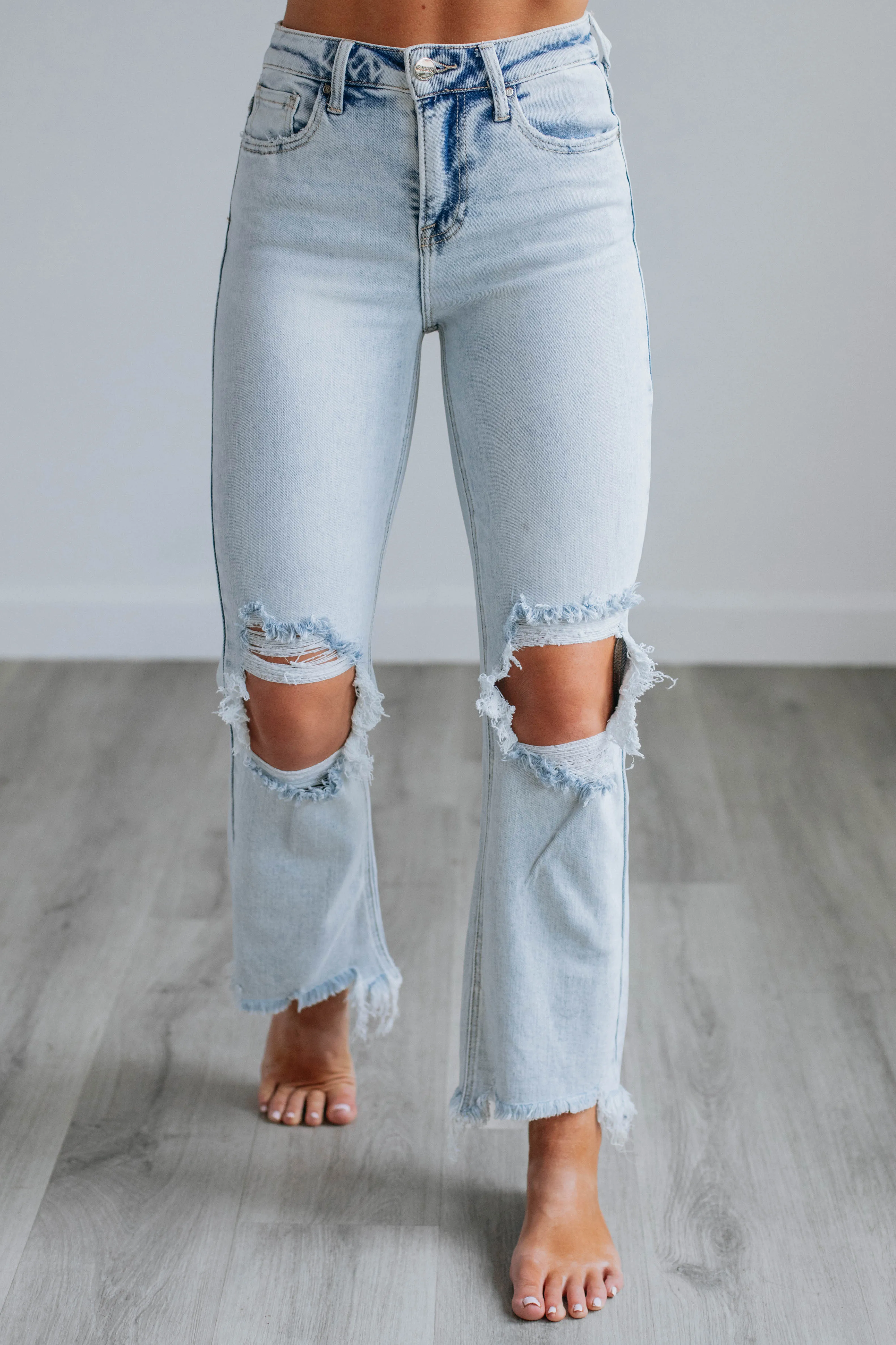 Rudy Risen Jeans - Vintage Light Wash sold by Wild Oak Boutique