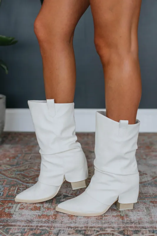 Honky Tonk Boots - Bone sold by Wild Oak Boutique