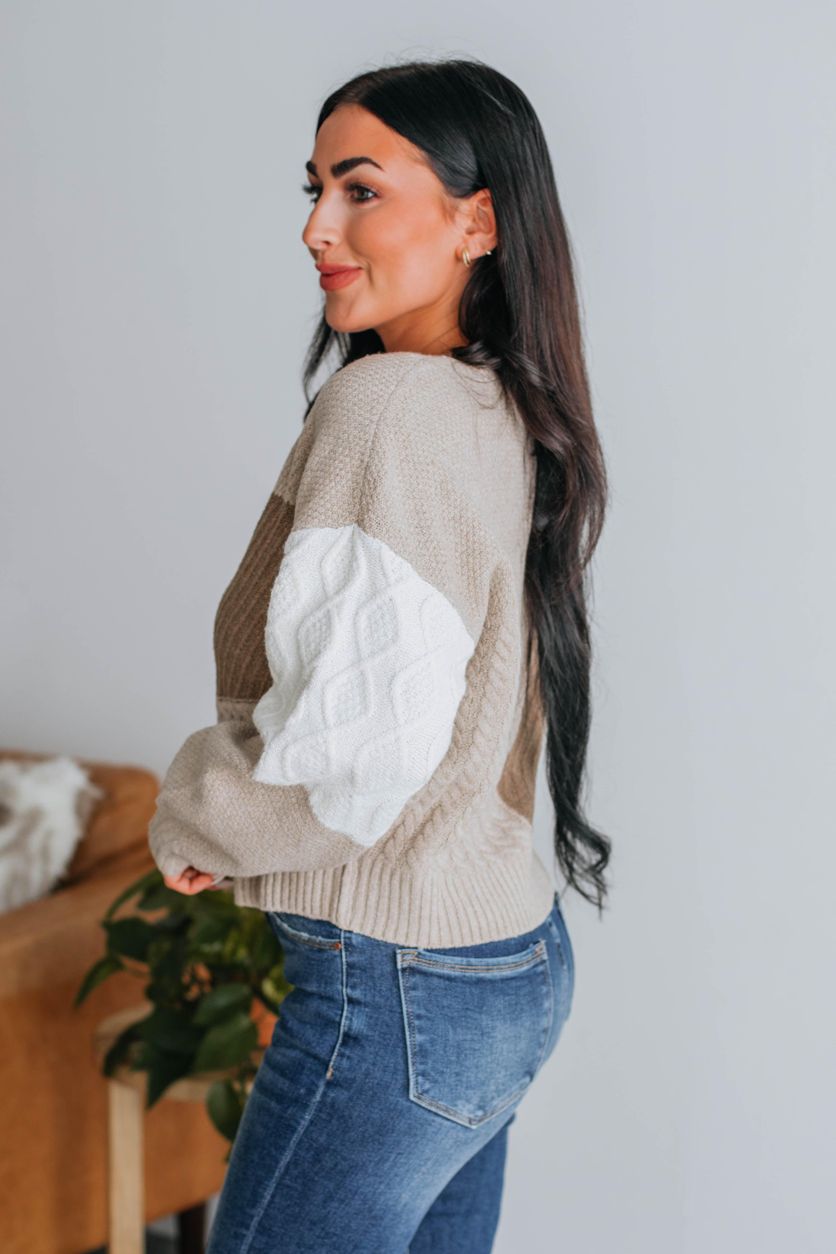 Tally Colorblock Cardigan sold by Wild Oak Boutique product image thumbnail 3