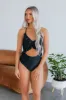 Floating On By One Piece Swimsuit - Black sold by Wild Oak Boutique