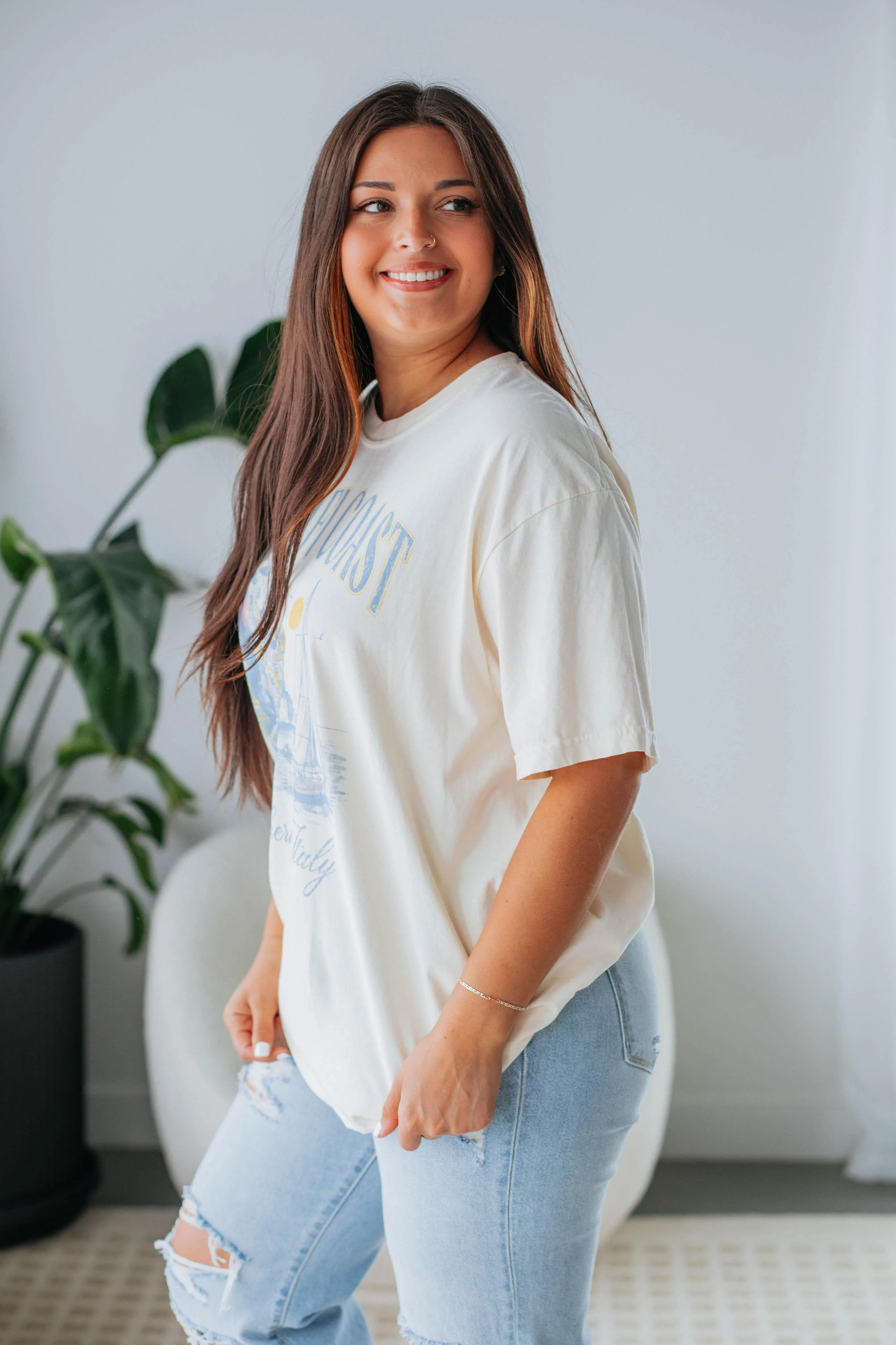 On The Coast Graphic Tee sold by Wild Oak Boutique product image thumbnail 4