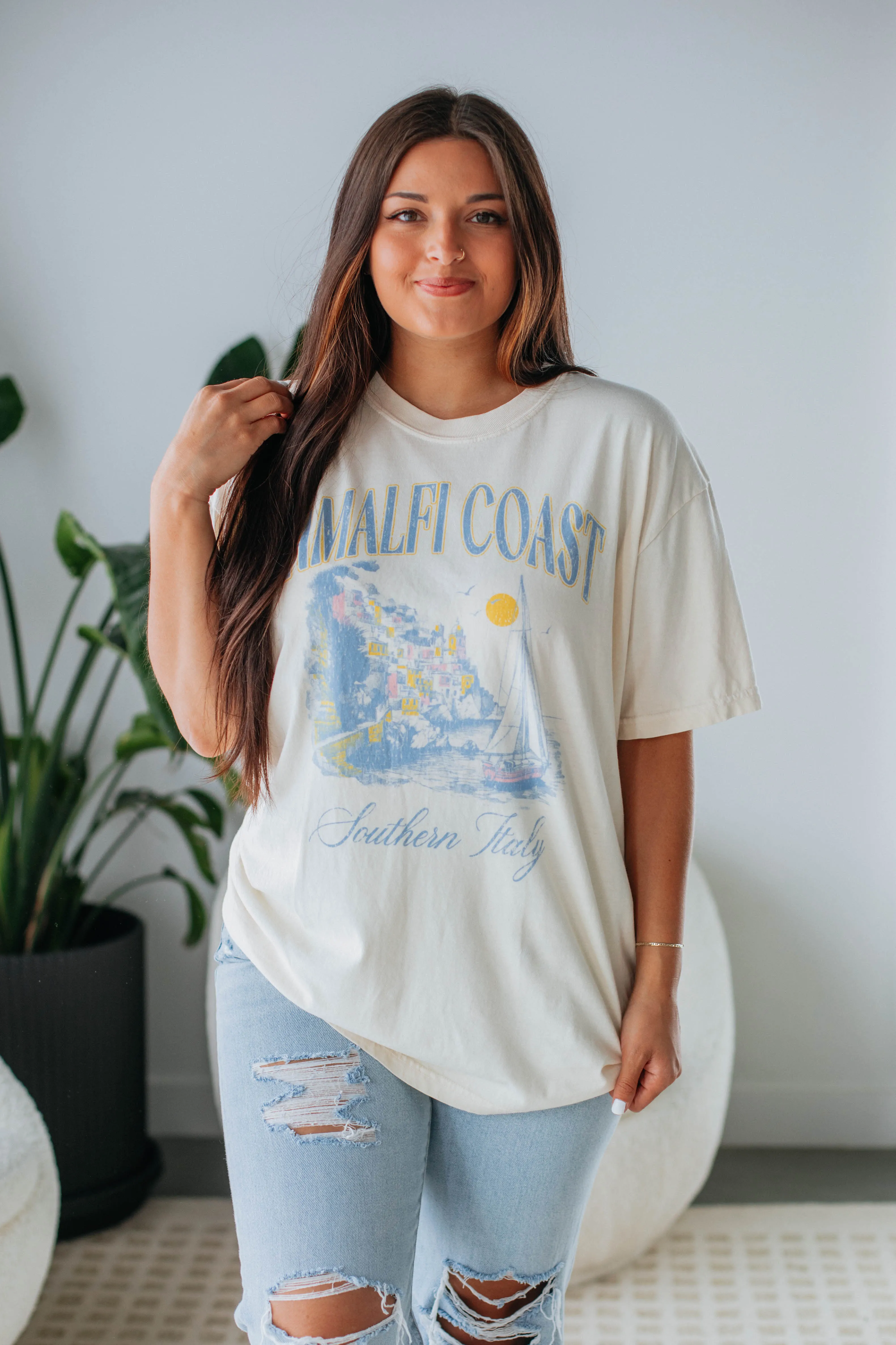 On The Coast Graphic Tee sold by Wild Oak Boutique product image thumbnail 3