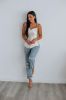 Wiley Satin Tank - Champagne sold by Wild Oak Boutique