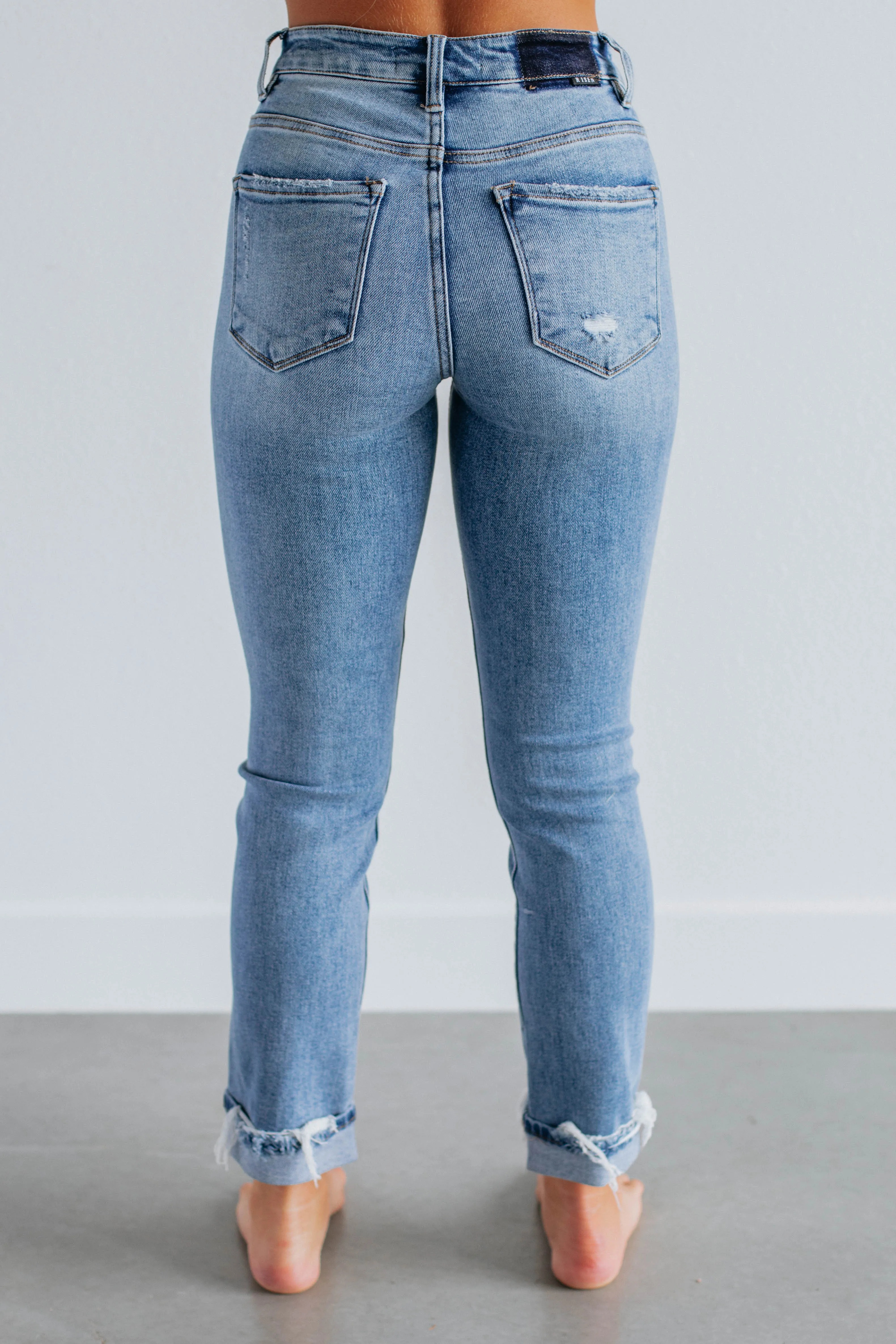 Monica Risen Jeans - Medium Wash sold by Wild Oak Boutique product image thumbnail 4