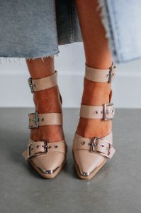 Proving My Point Heels - Beige sold by Wild Oak Boutique