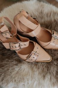 Proving My Point Heels - Beige sold by Wild Oak Boutique