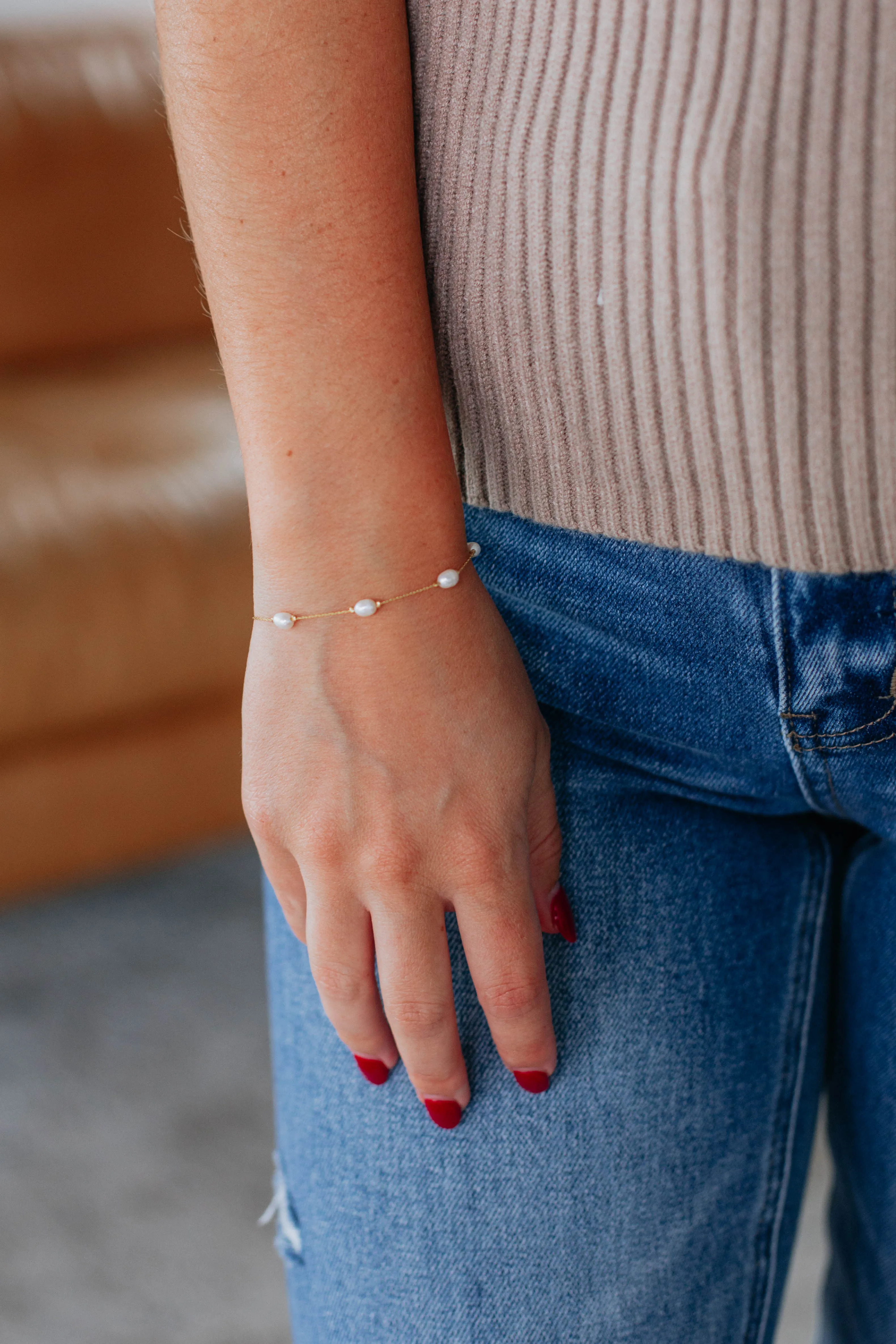 Miata Pearl Bracelet sold by Wild Oak Boutique product image thumbnail 2