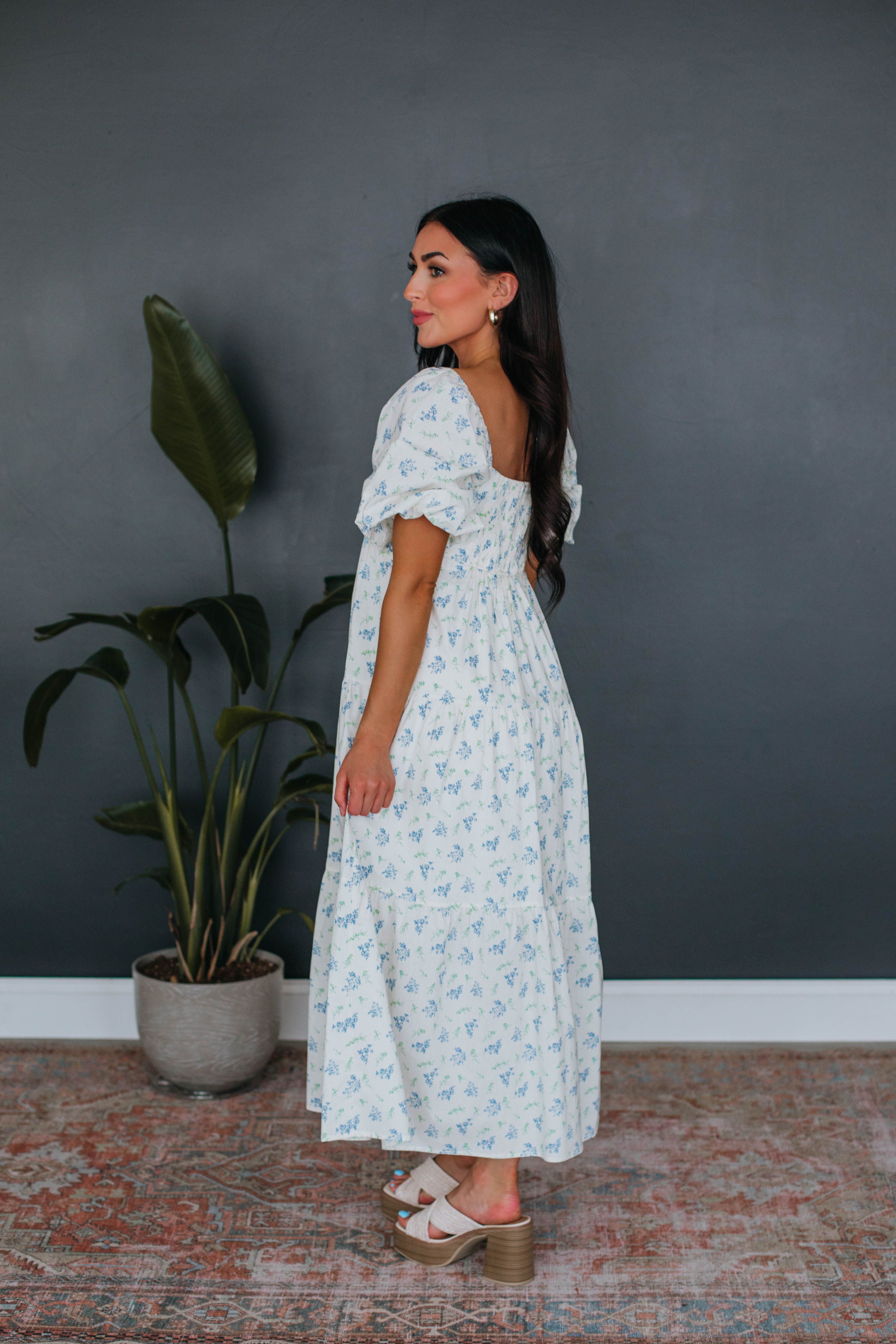 Lisa Floral Dress sold by Wild Oak Boutique product image thumbnail 4