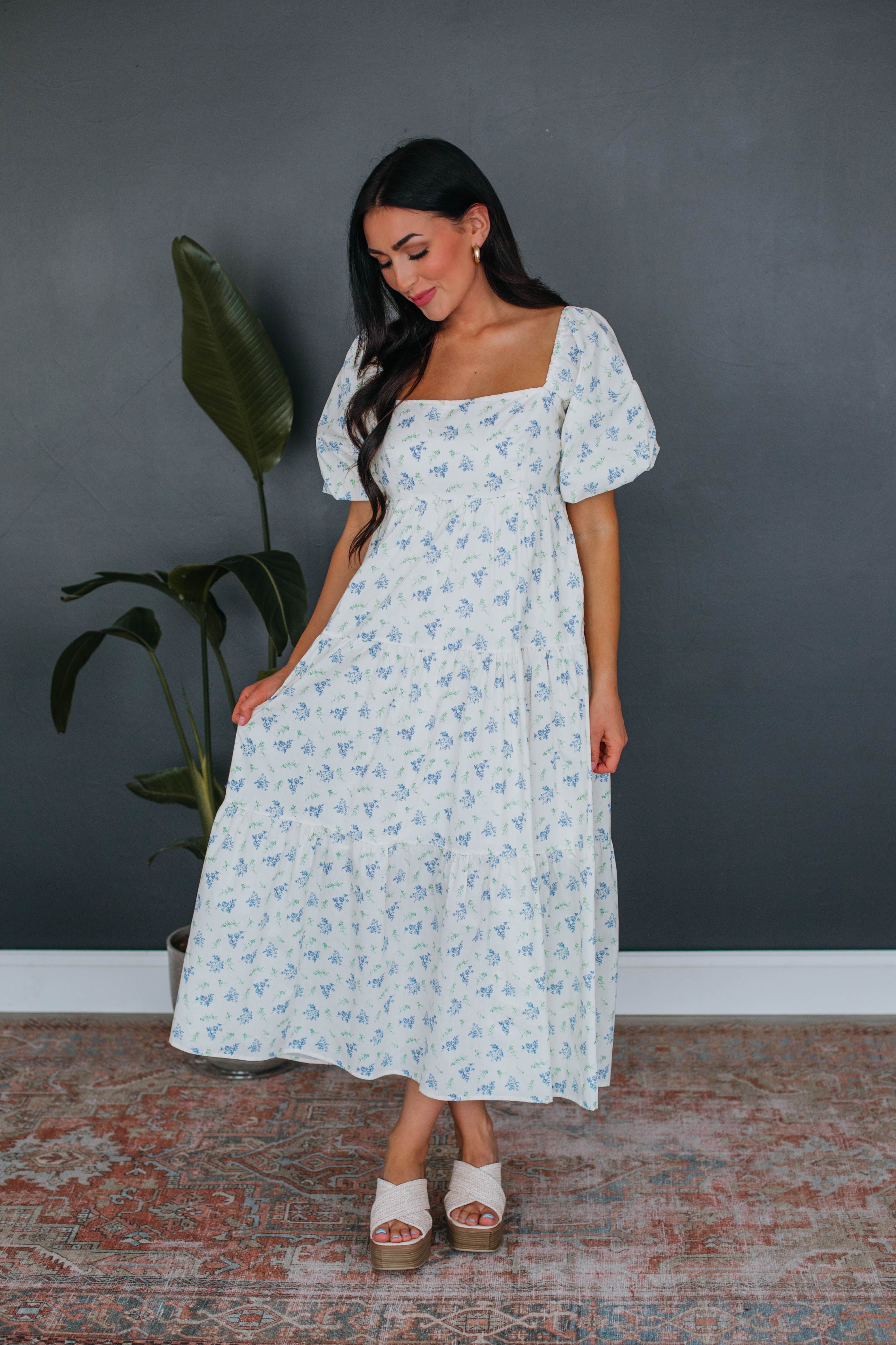 Lisa Floral Dress sold by Wild Oak Boutique product image thumbnail 3