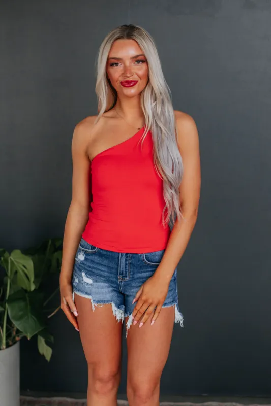 Summertime Fine Tank - Poppy sold by Wild Oak Boutique