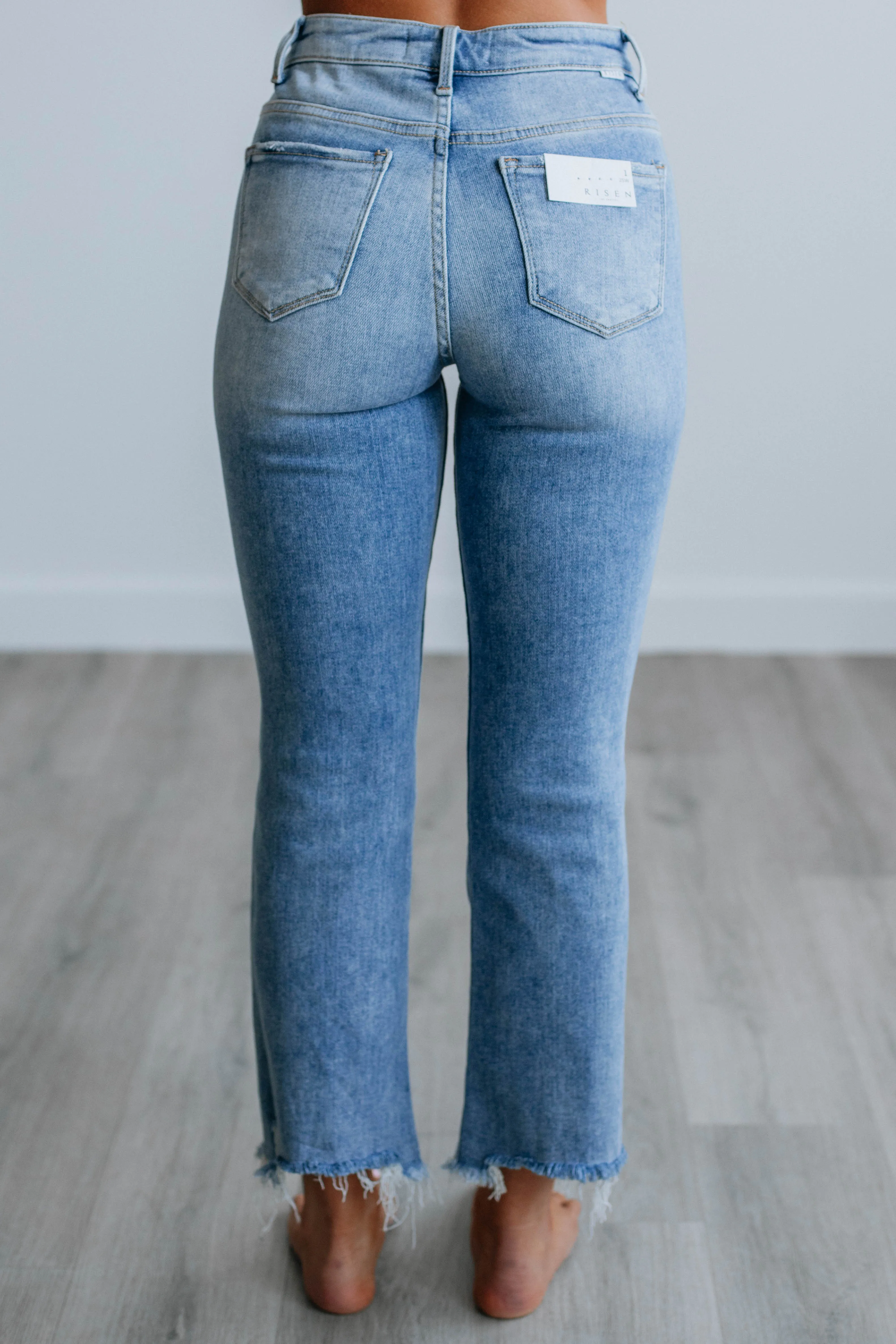 Kennedy Risen Jeans - Light Wash sold by Wild Oak Boutique product image thumbnail 4