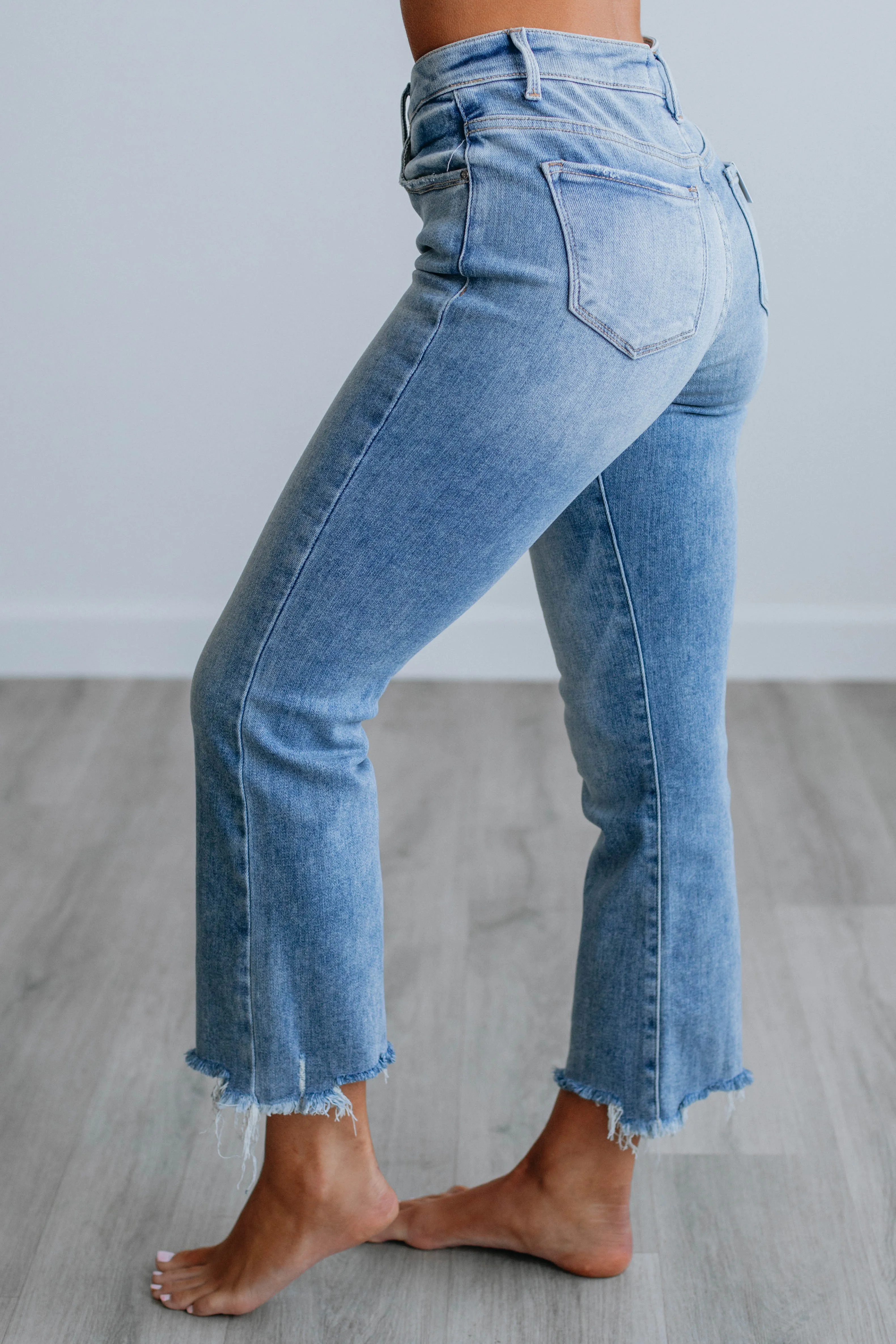 Kennedy Risen Jeans - Light Wash sold by Wild Oak Boutique product image thumbnail 2