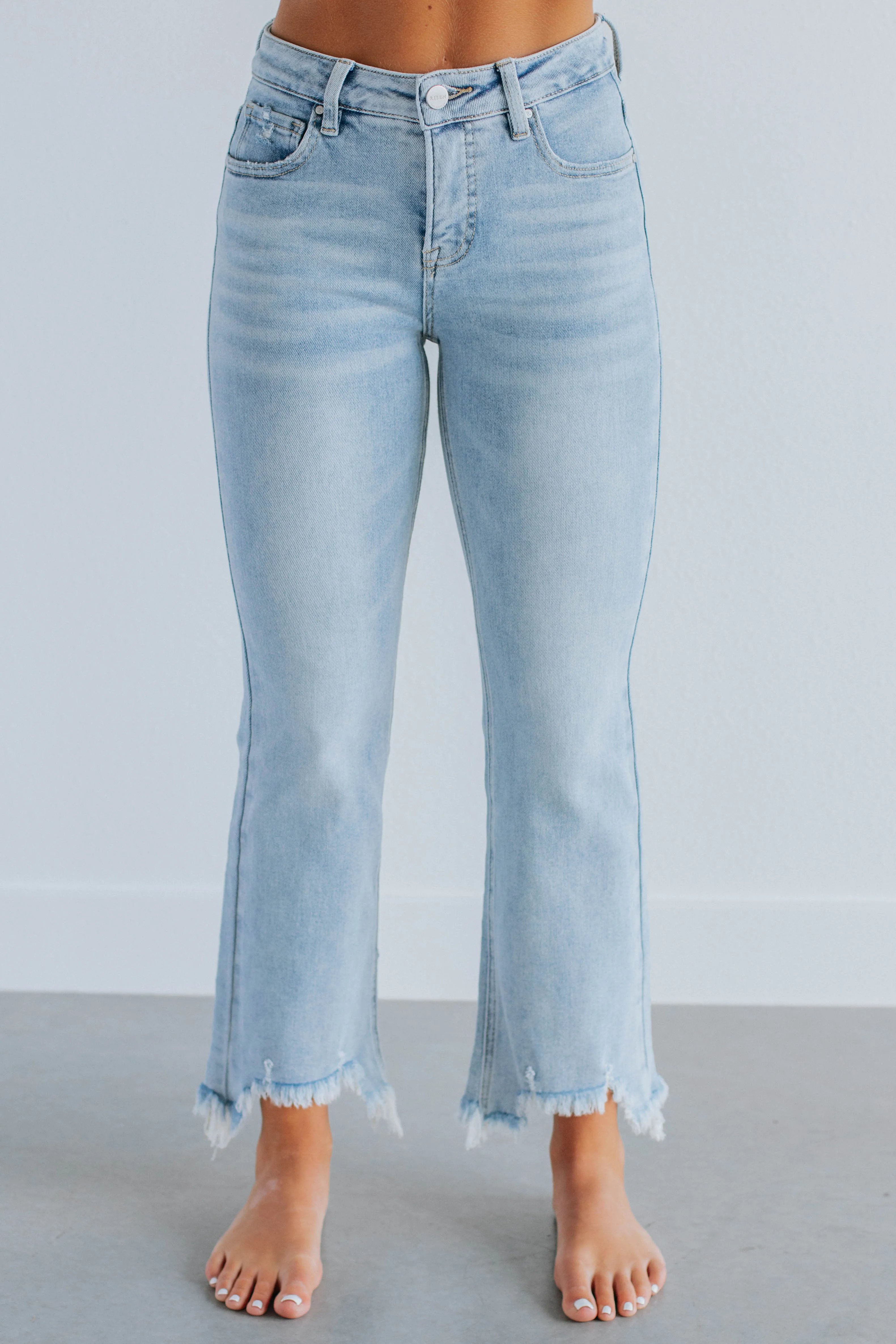 Neona Risen Jeans - Light Wash sold by Wild Oak Boutique product image thumbnail 3