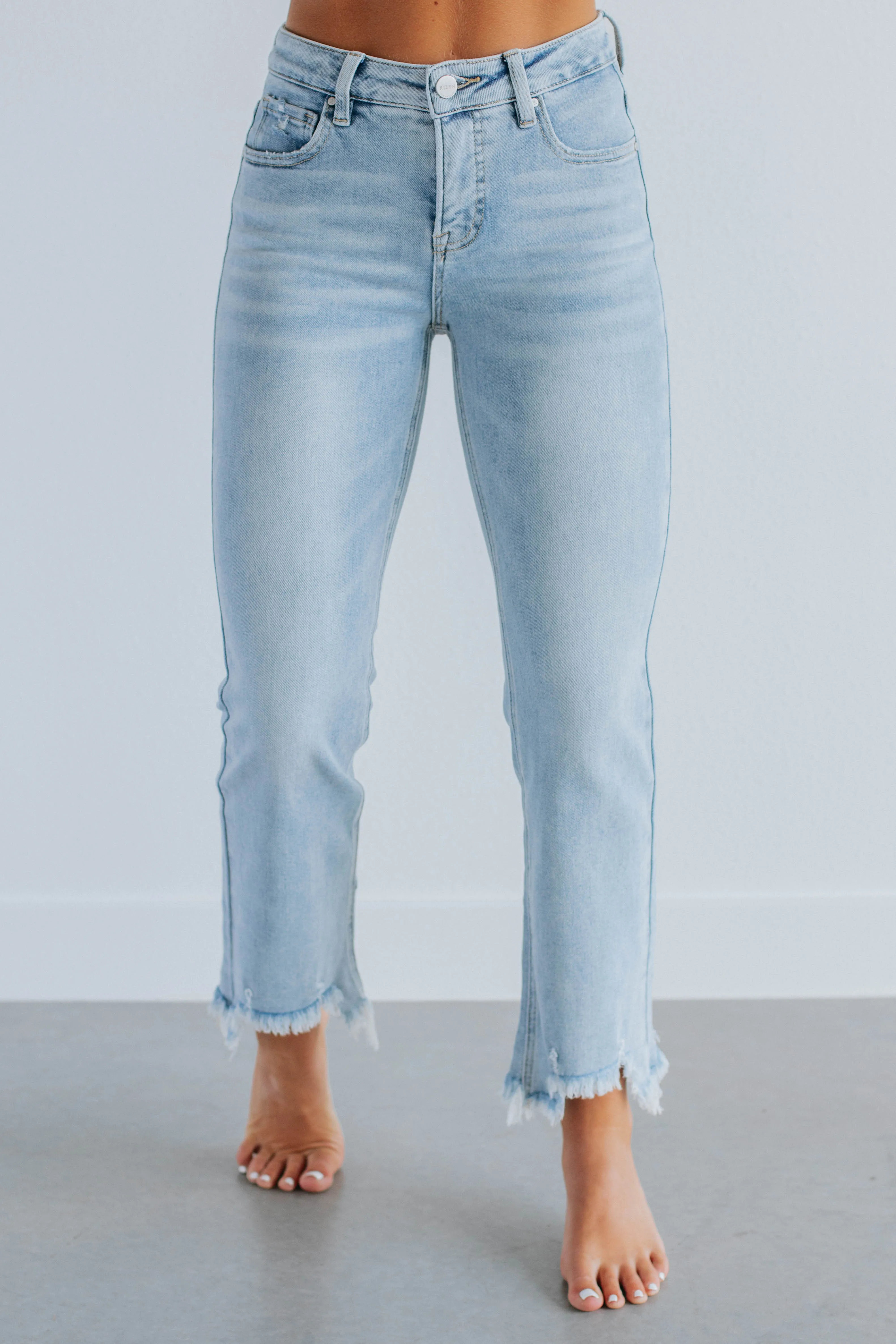 Neona Risen Jeans - Light Wash sold by Wild Oak Boutique