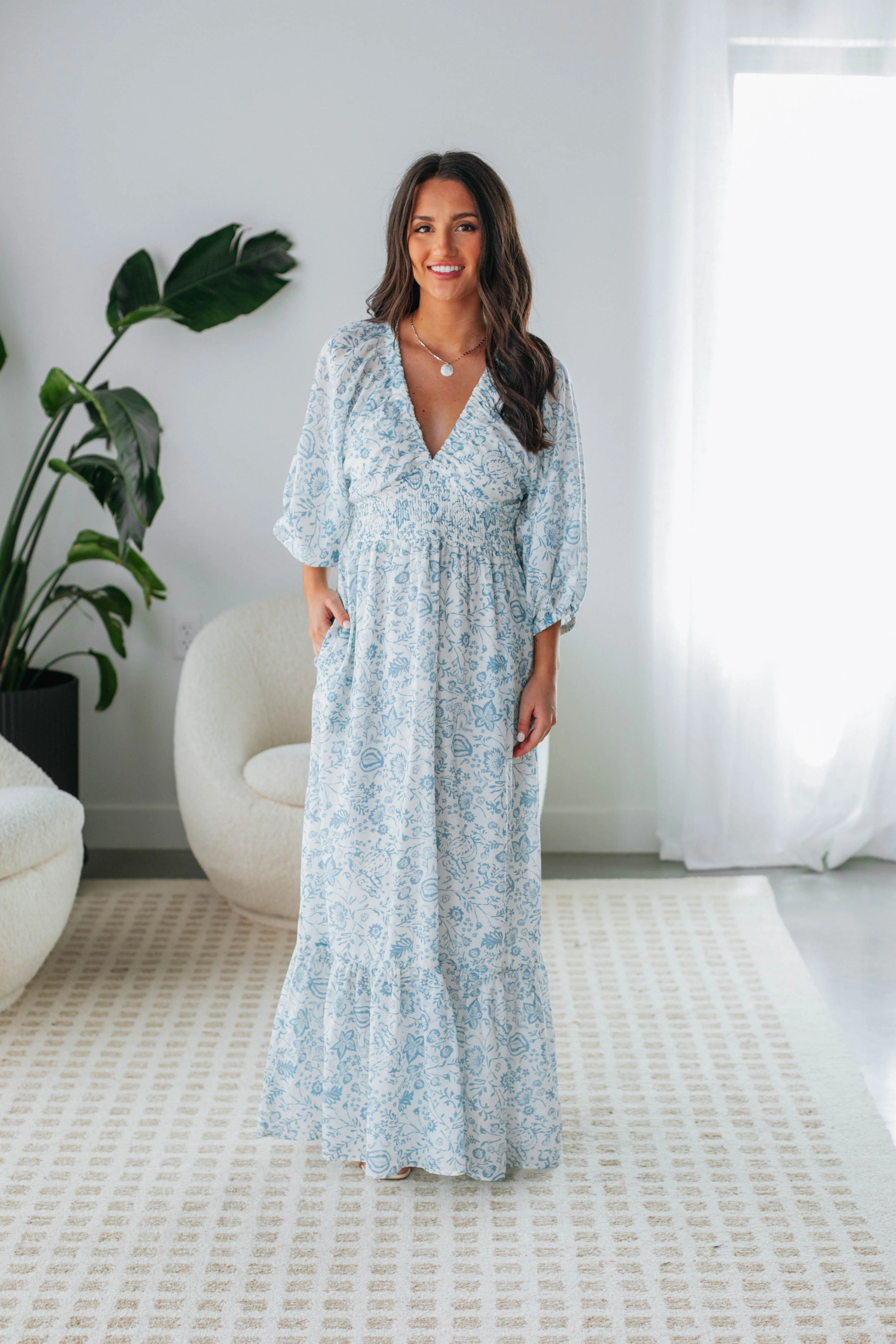 Brianna Maxi Dress sold by Wild Oak Boutique product image thumbnail 2