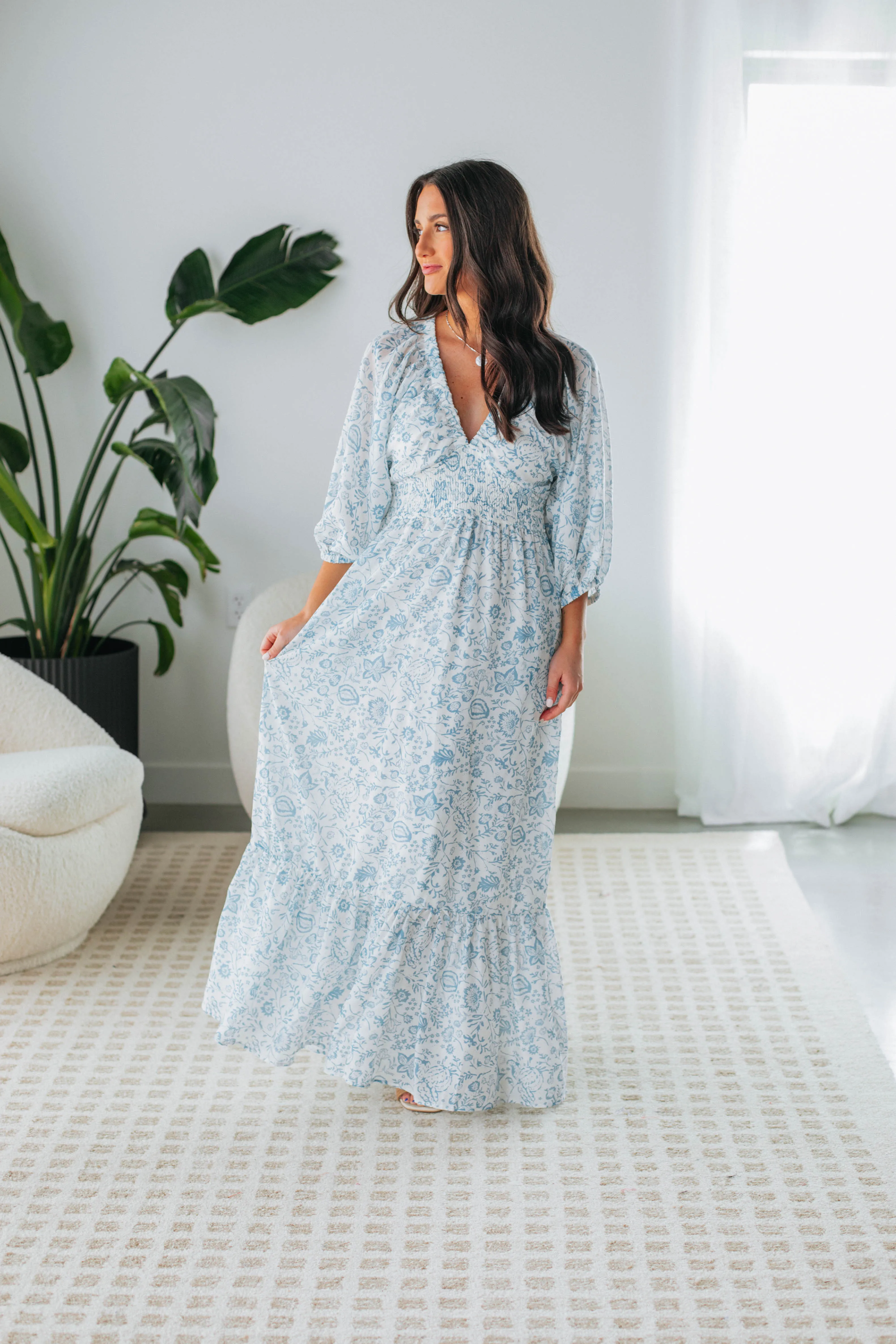 Brianna Maxi Dress sold by Wild Oak Boutique product image thumbnail 5