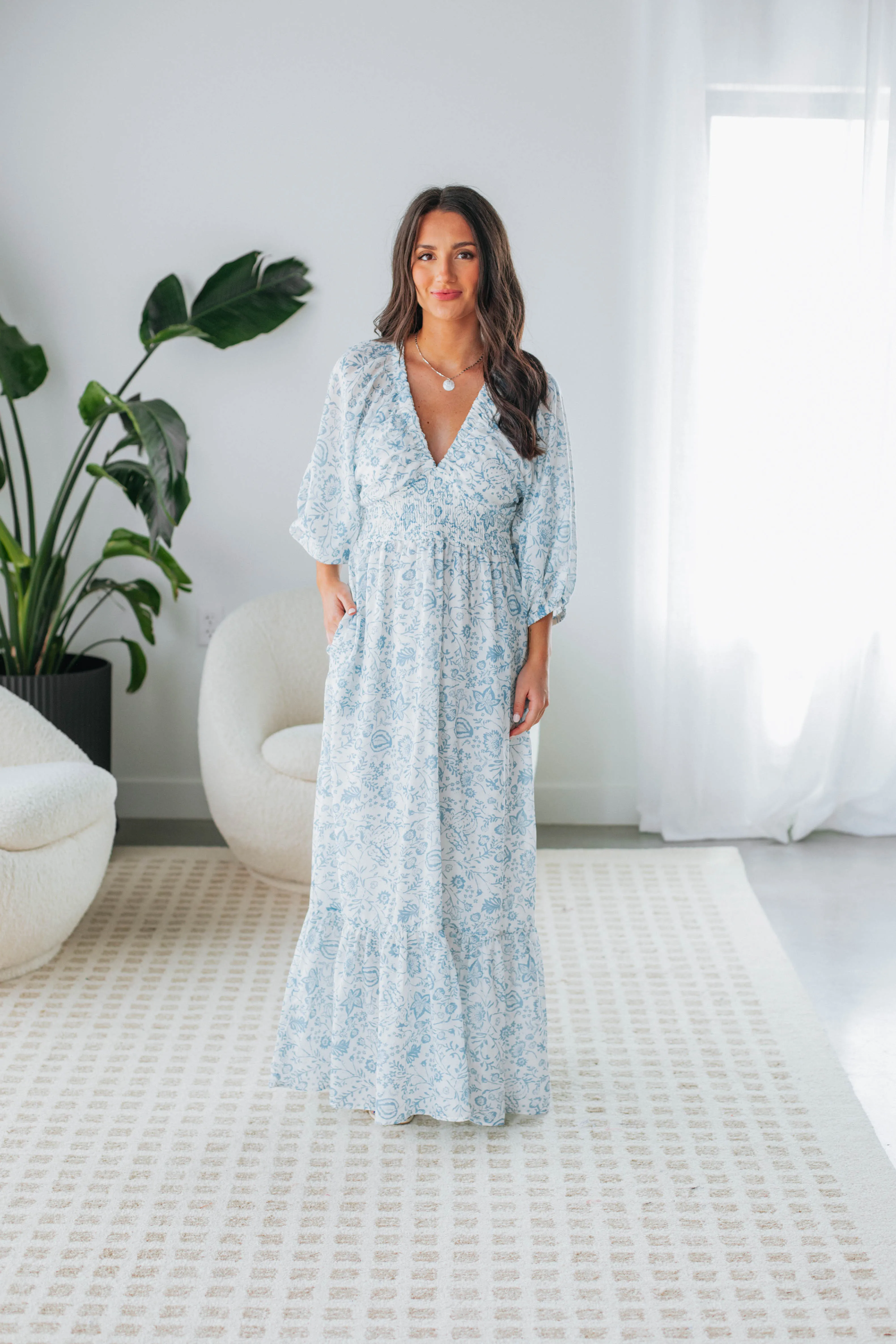 Brianna Maxi Dress sold by Wild Oak Boutique product image thumbnail 4