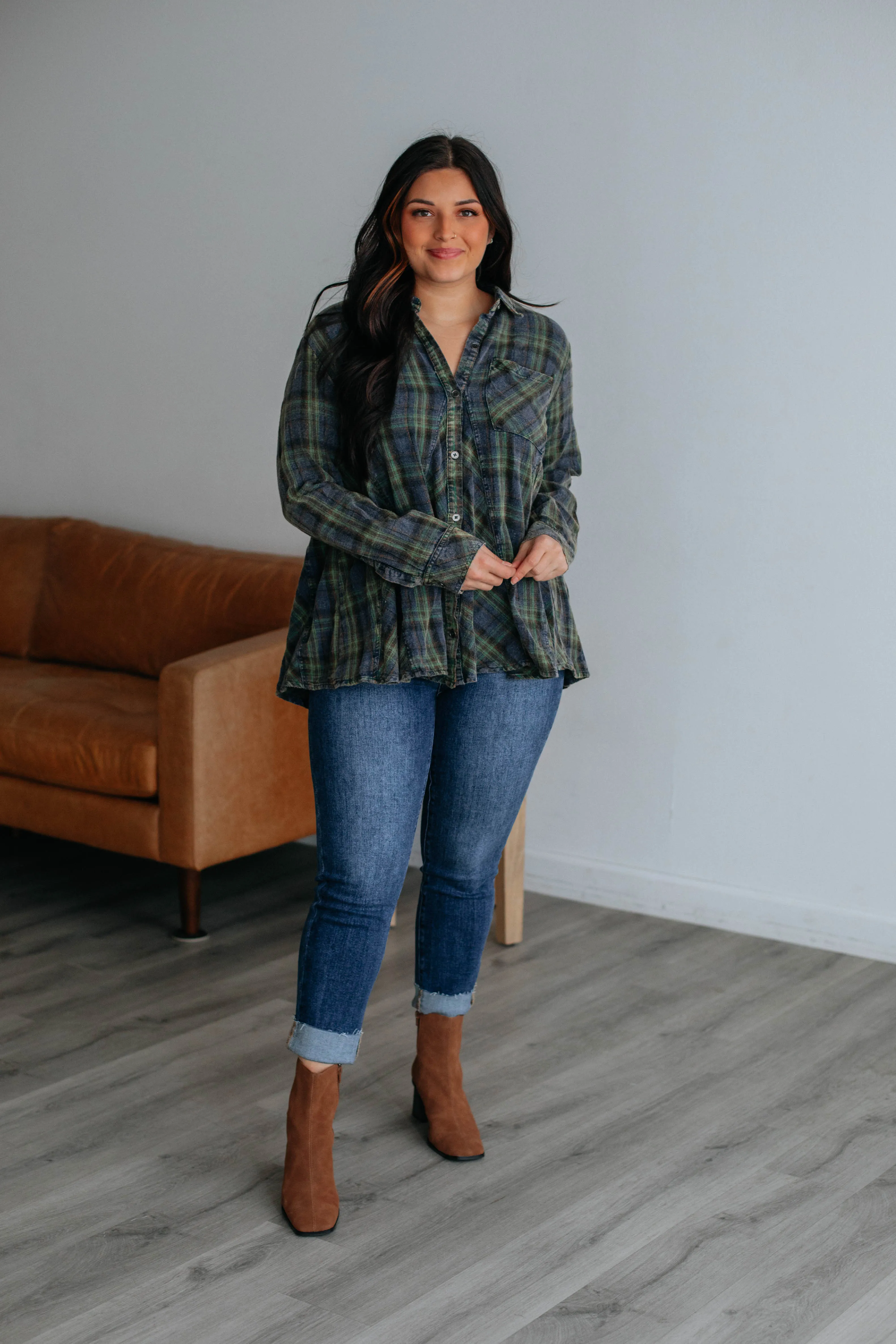 Creighton Flannel sold by Wild Oak Boutique product image thumbnail 2