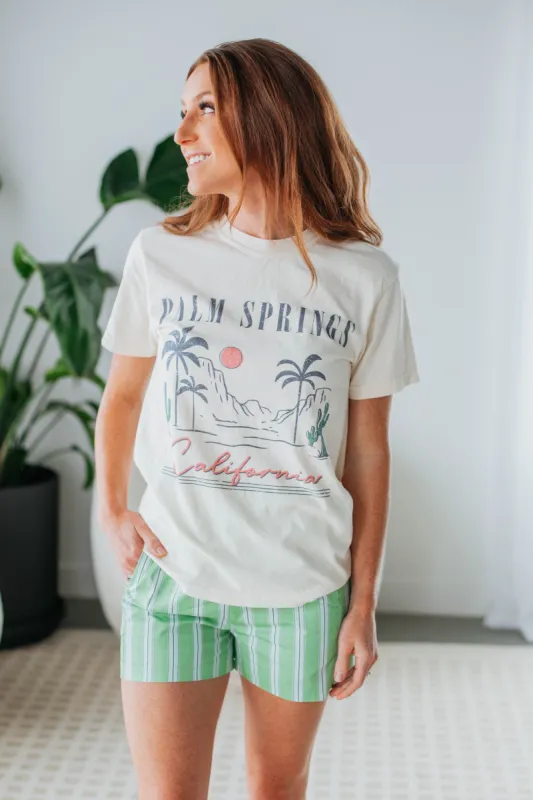 Palm Springs Graphic Tee sold by Wild Oak Boutique