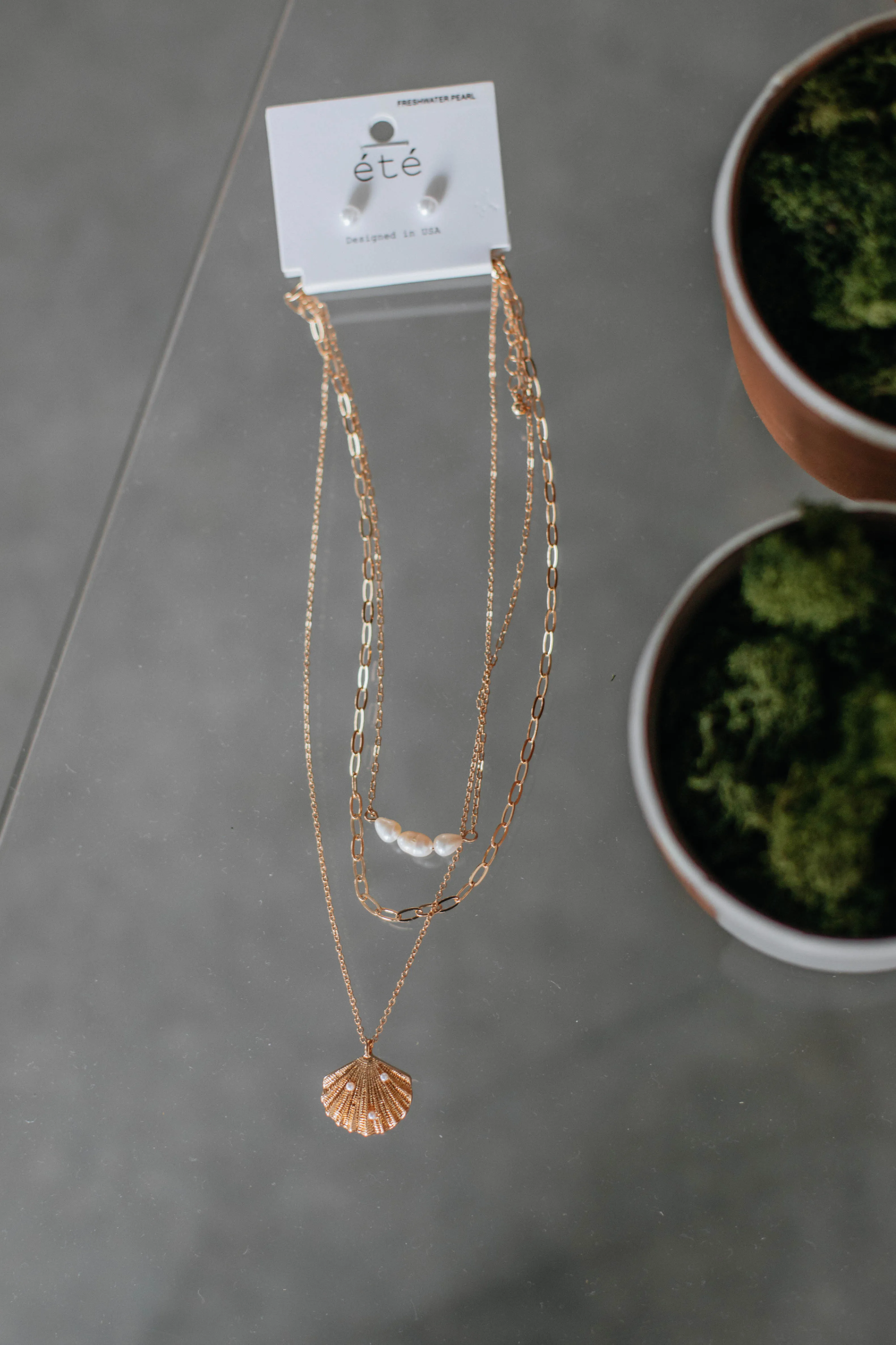 Elias Layered Necklace sold by Wild Oak Boutique product image thumbnail 3