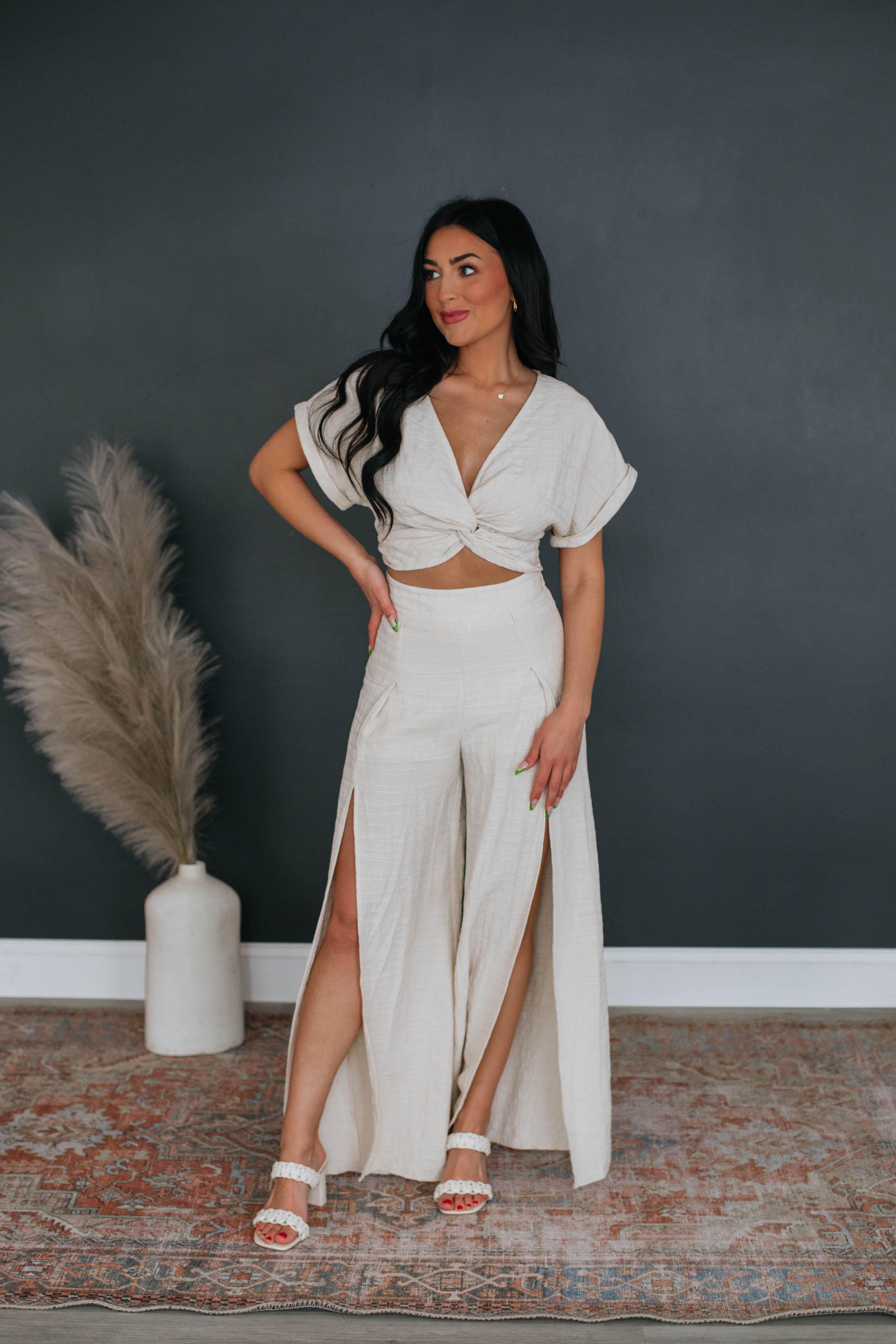 Milo Linen Top sold by Wild Oak Boutique product image thumbnail 3