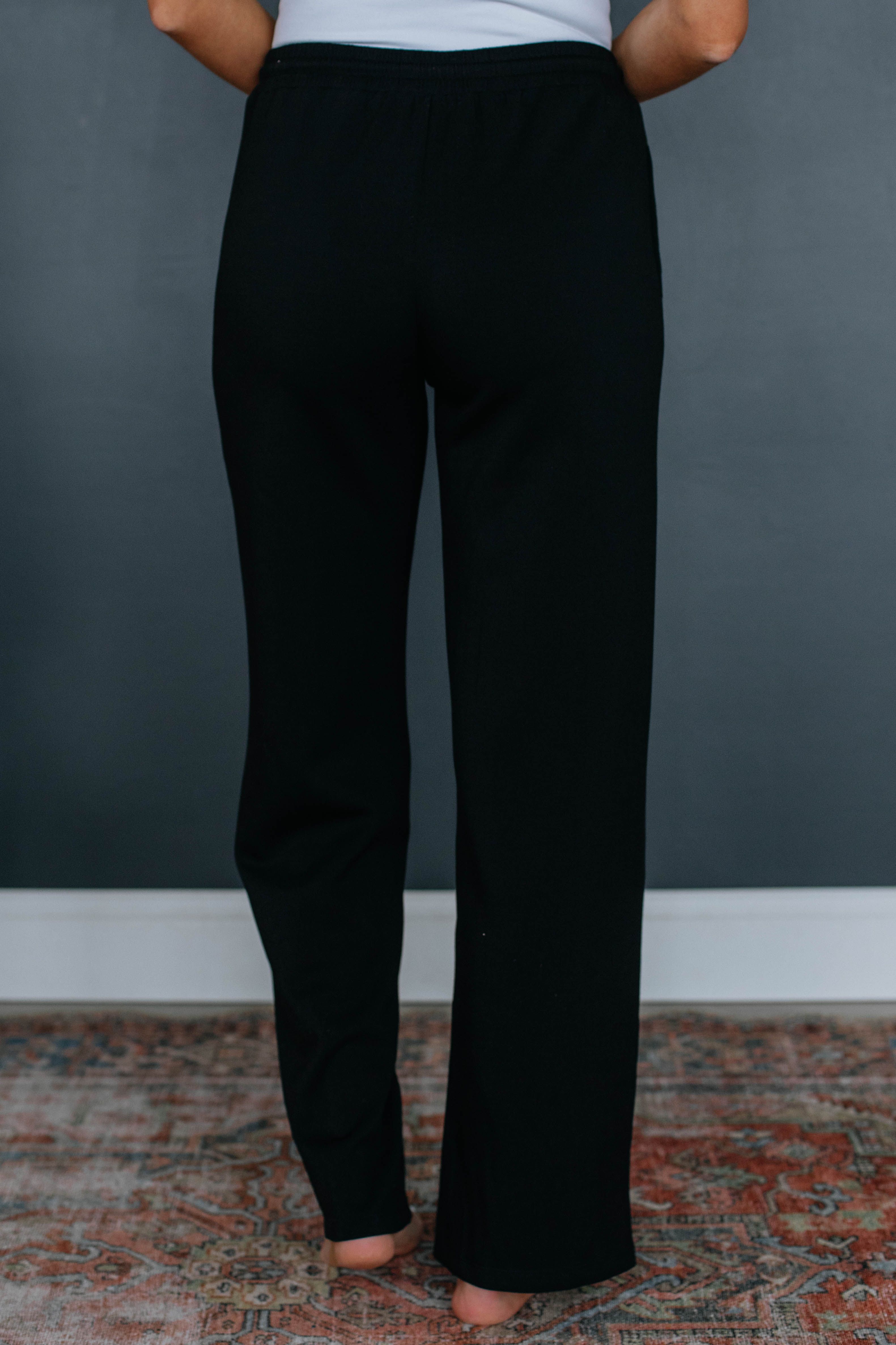 Lola Lounge Pants - Black sold by Wild Oak Boutique product image thumbnail 5