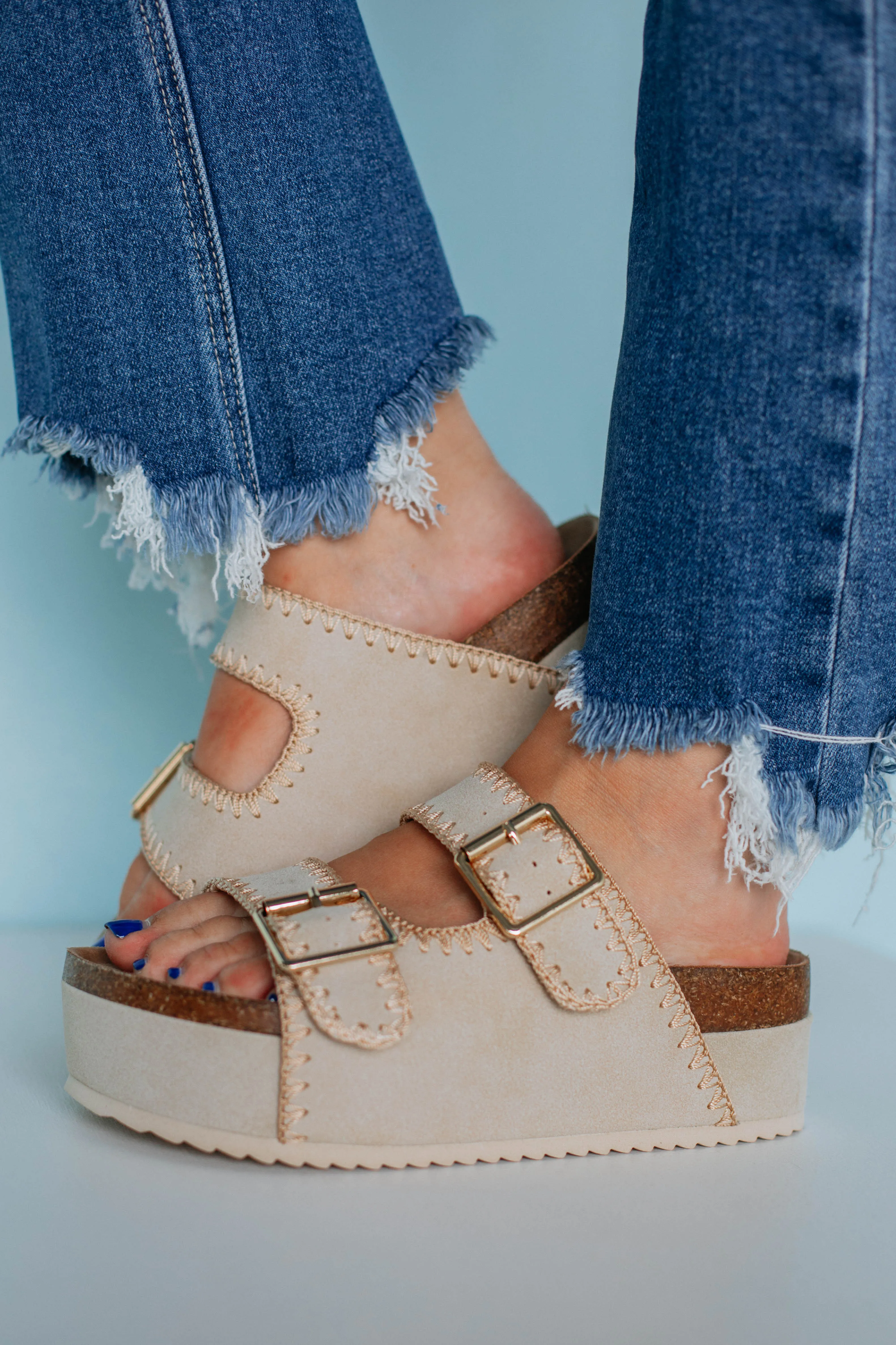 Showing Off Platform Sandals sold by Wild Oak Boutique product image thumbnail 2