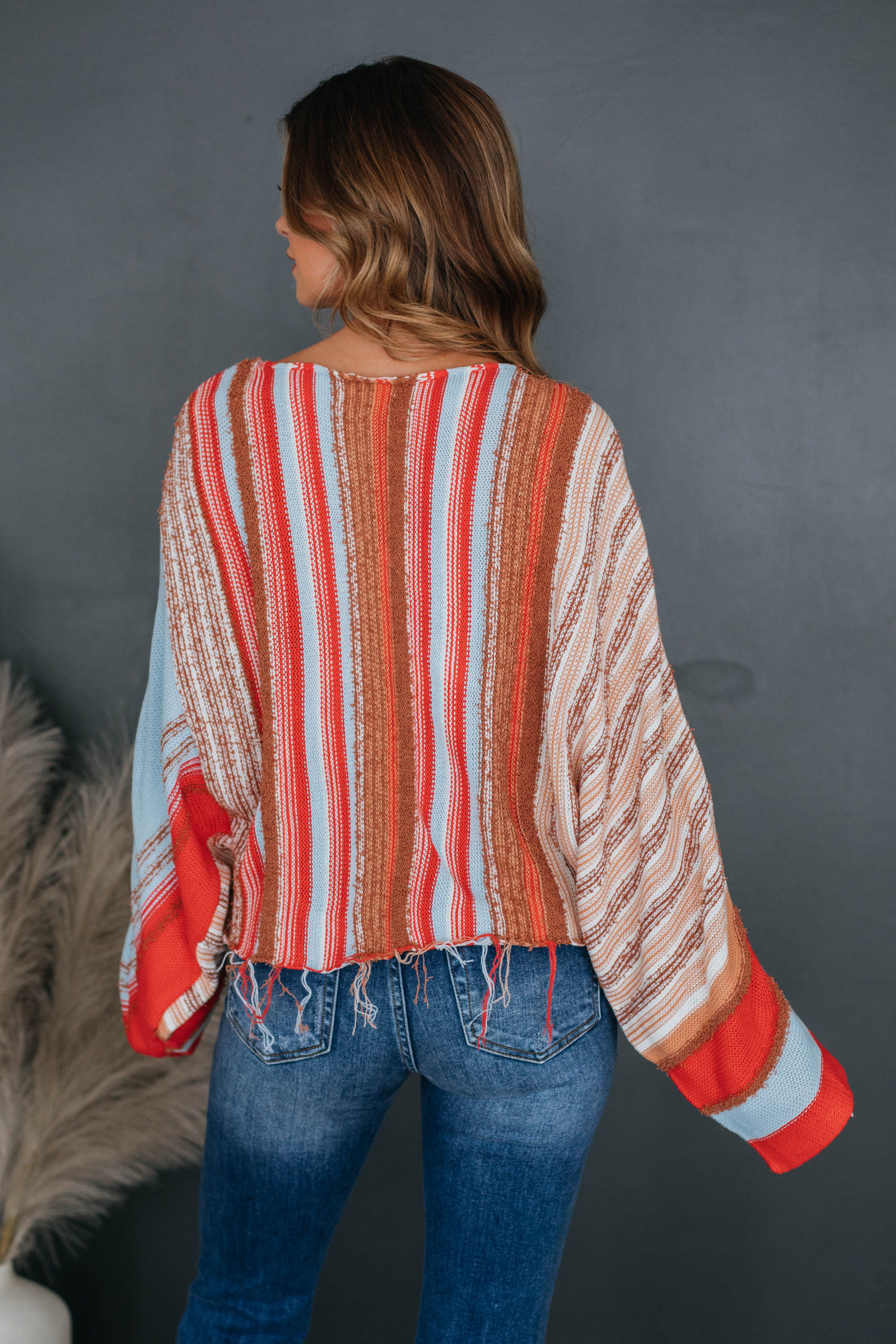Ramia Striped Sweater sold by Wild Oak Boutique product image thumbnail 5