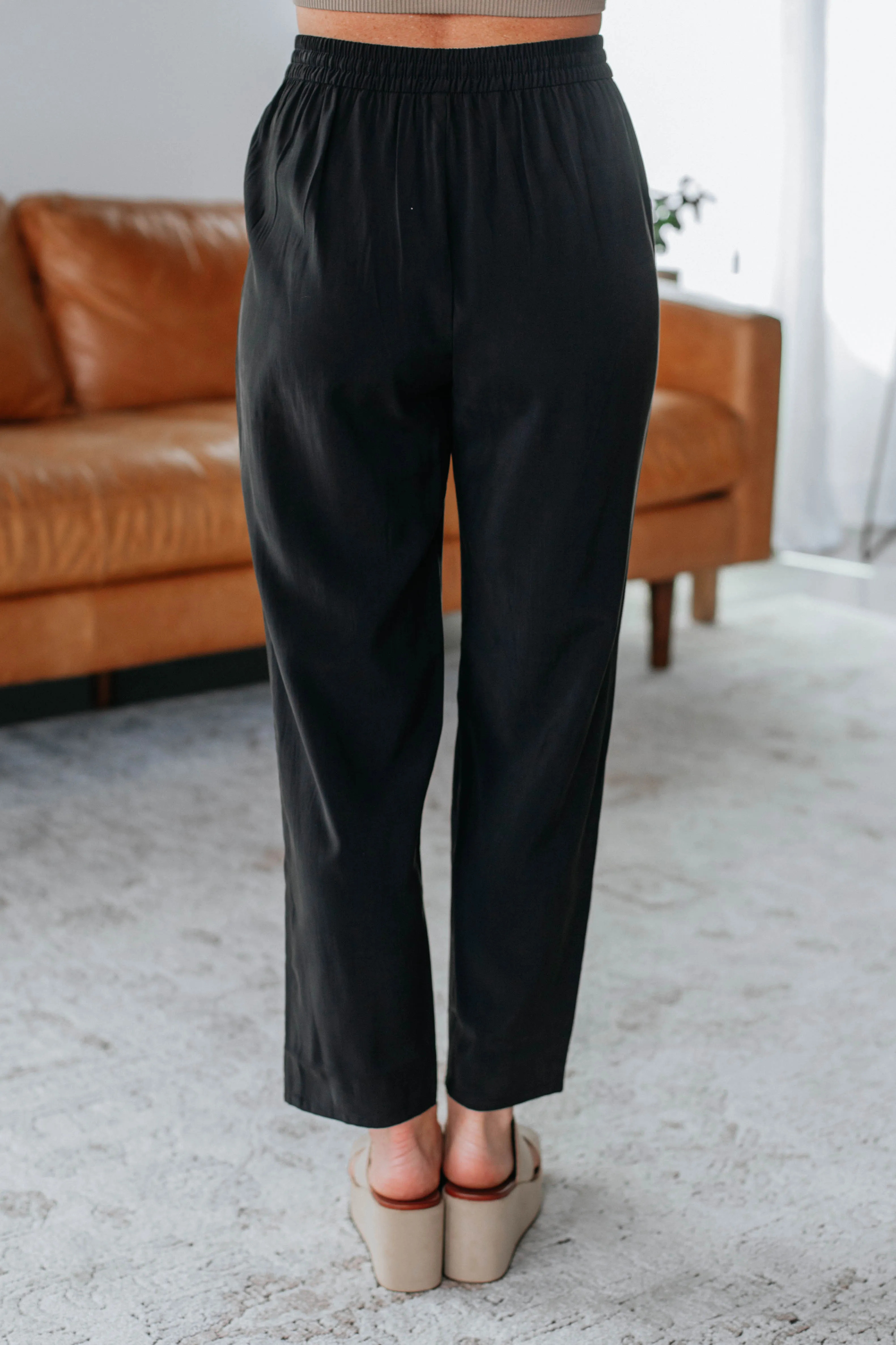 Kemmi Casual Pants - Black sold by Wild Oak Boutique product image thumbnail 5