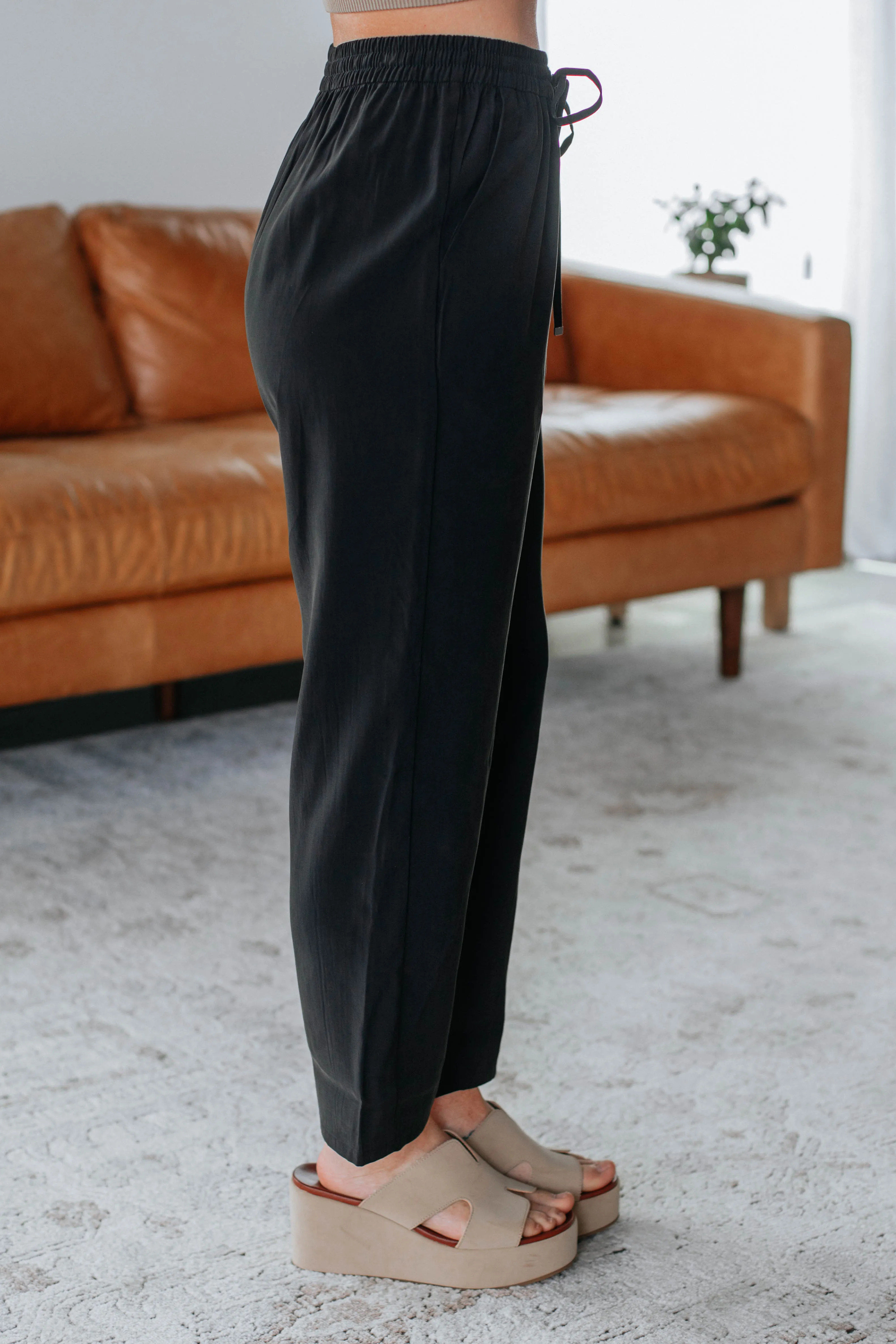 Kemmi Casual Pants - Black sold by Wild Oak Boutique product image thumbnail 3
