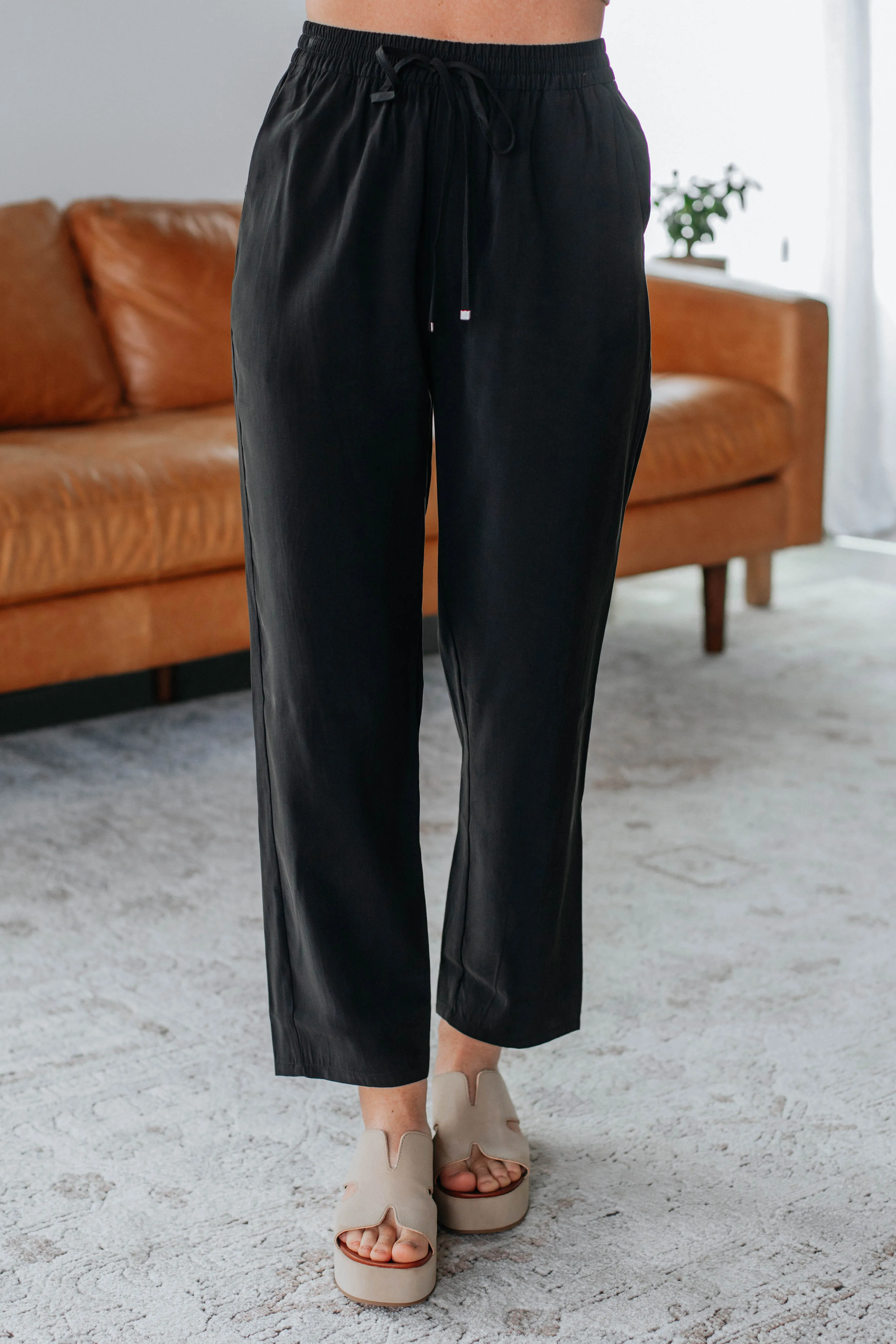 Kemmi Casual Pants - Black sold by Wild Oak Boutique product image thumbnail 2