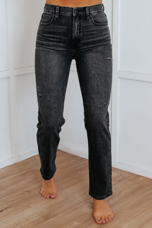 Olsen Eunina Jeans - Vintage Black sold by Wild Oak Boutique