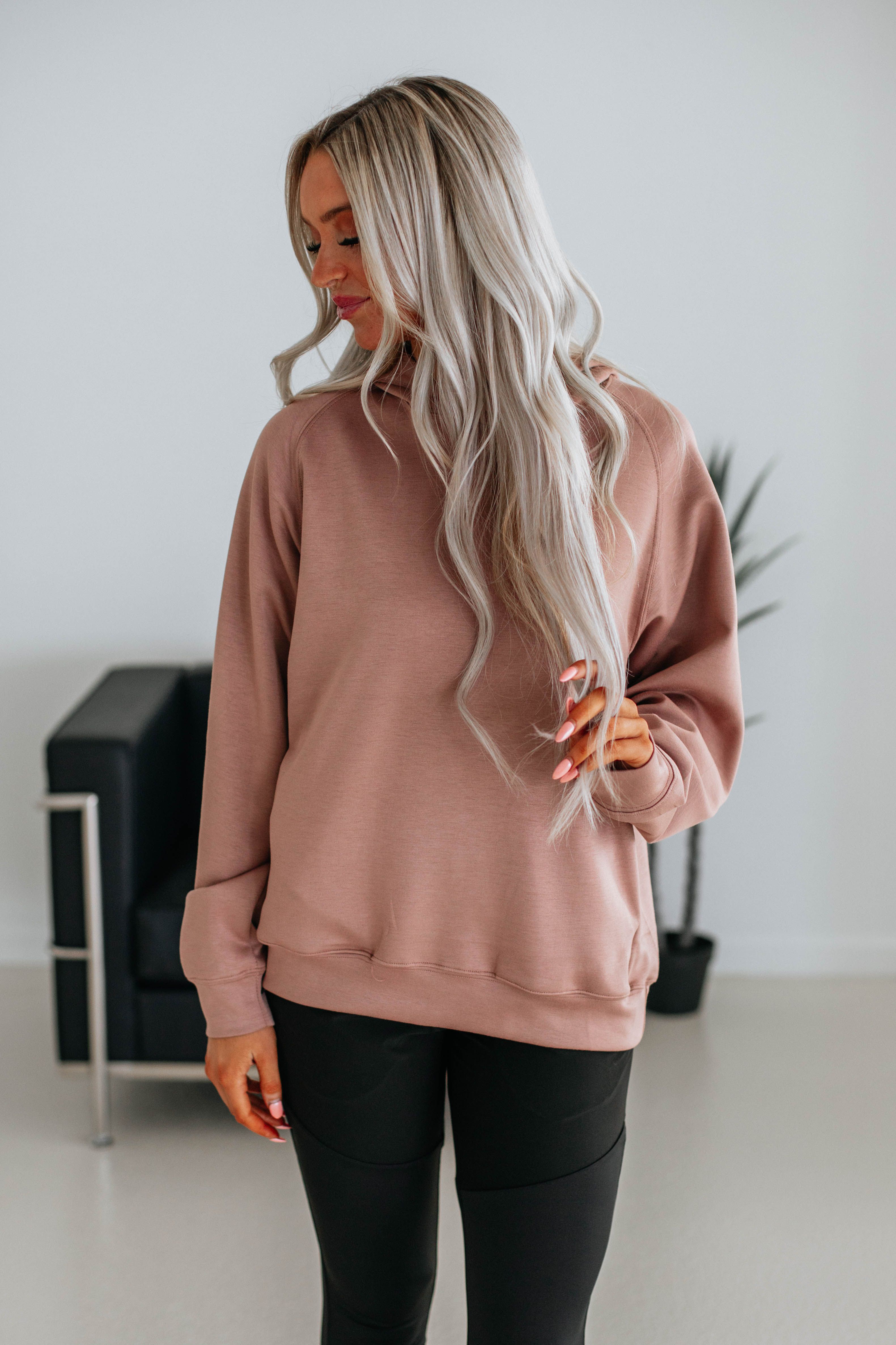 Daniella Hoodie - Rosewood sold by Wild Oak Boutique product image thumbnail 5