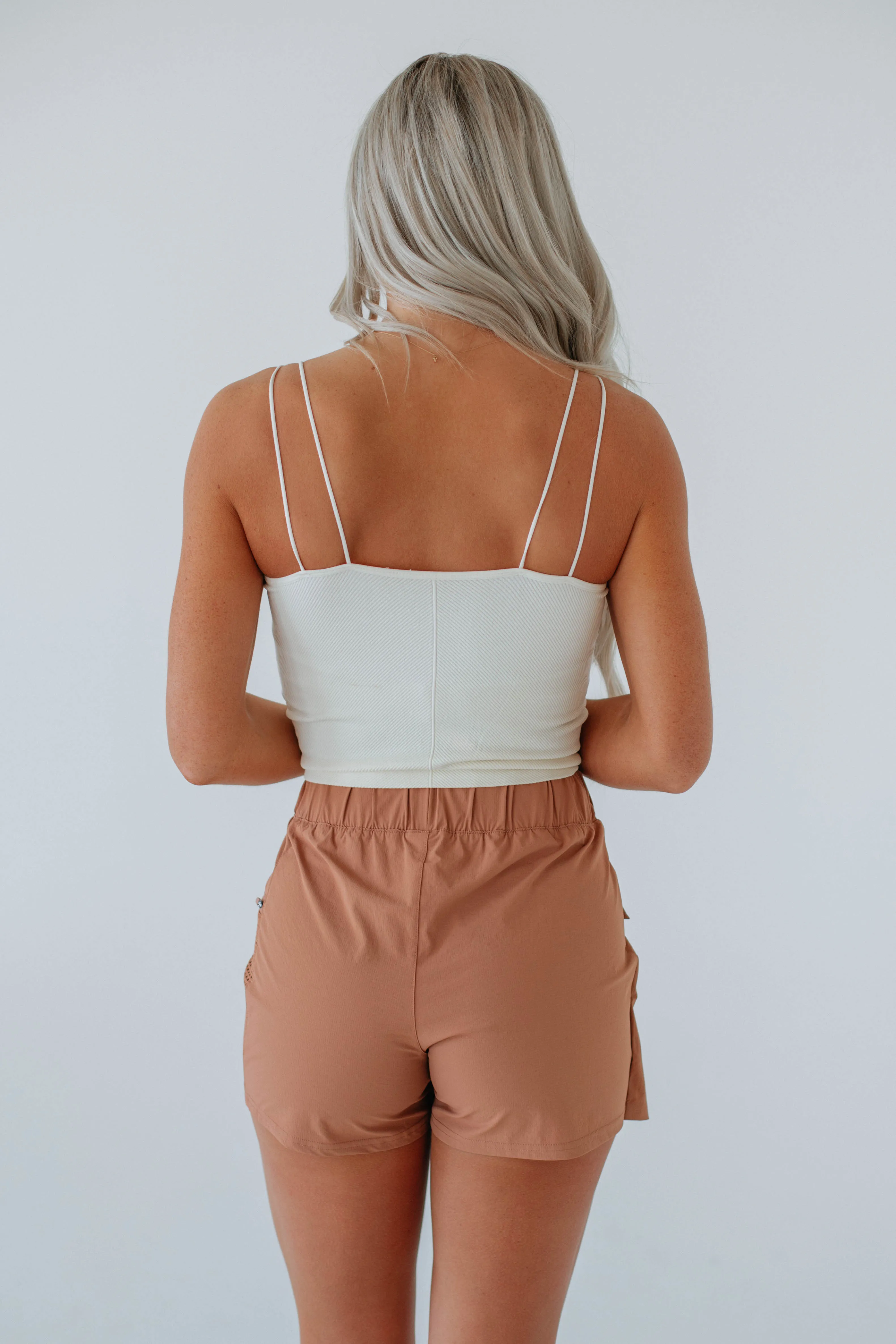 Lexis Ribbed Tank - Cream sold by Wild Oak Boutique product image thumbnail 4