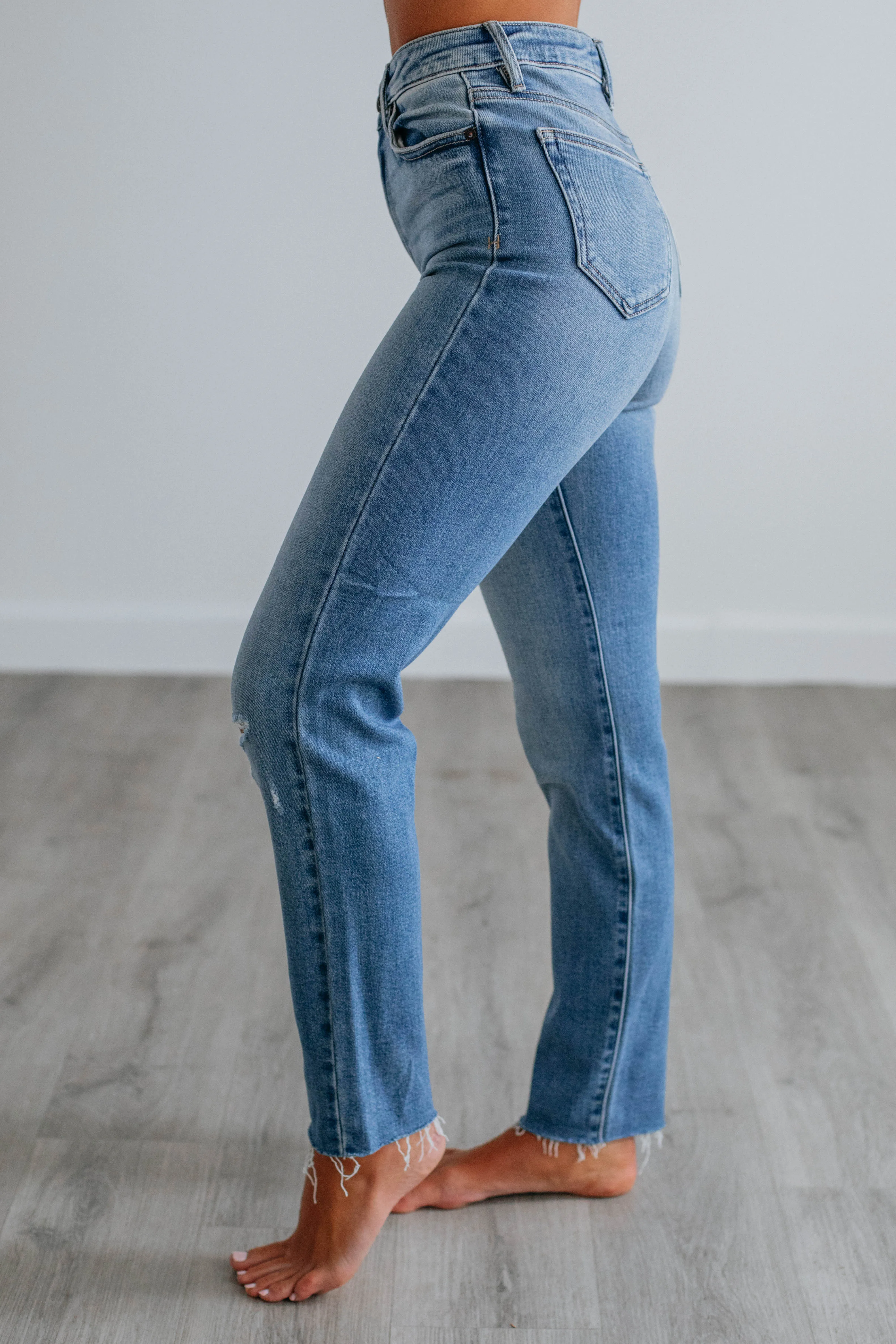 Tracey Hidden Jeans - Medium Wash sold by Wild Oak Boutique product image thumbnail 2