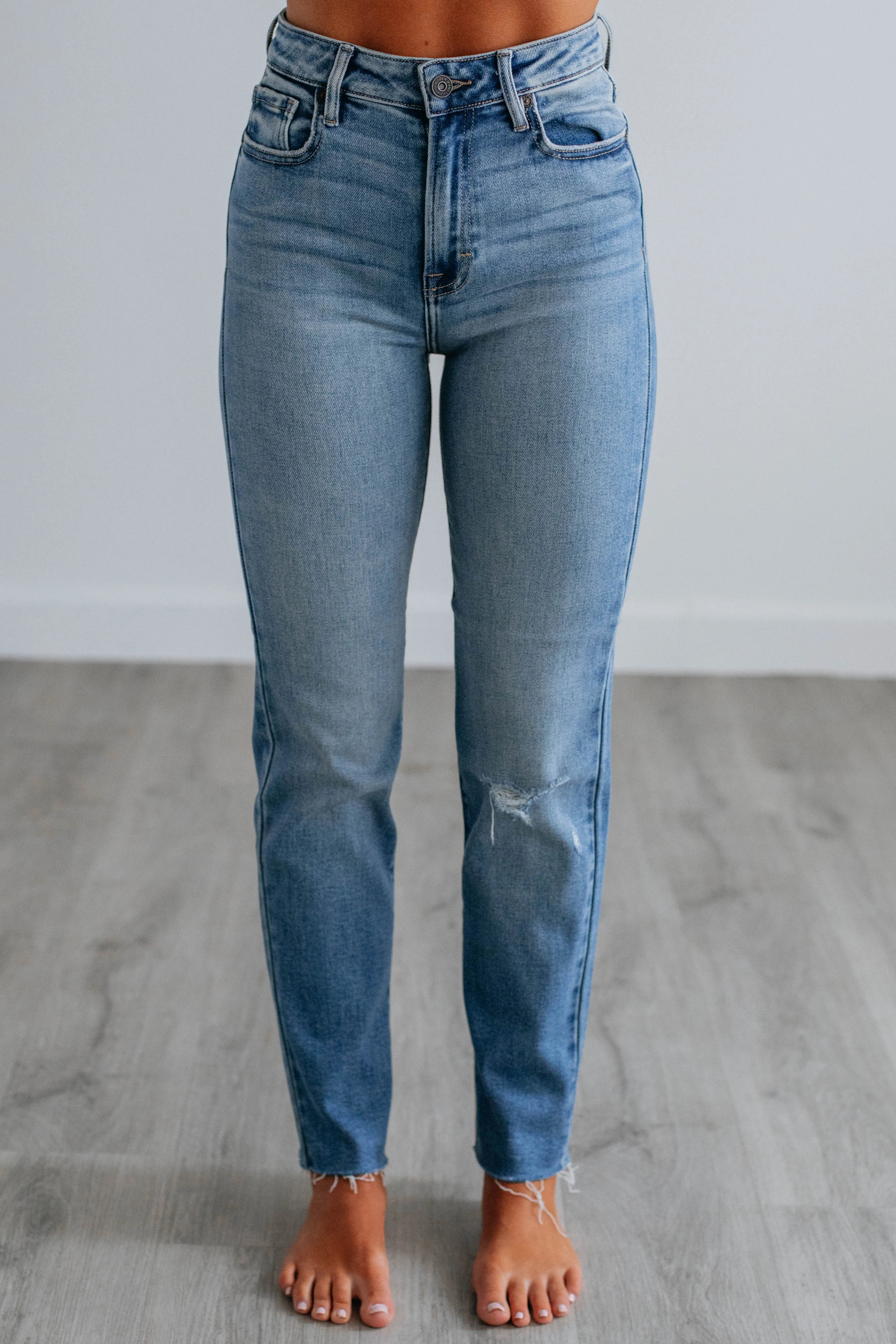 Tracey Hidden Jeans - Medium Wash sold by Wild Oak Boutique product image thumbnail 3