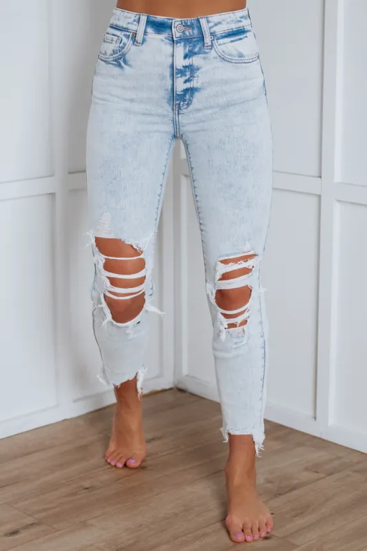 Tobi Eunina Jeans - Vintage Light Wash sold by Wild Oak Boutique