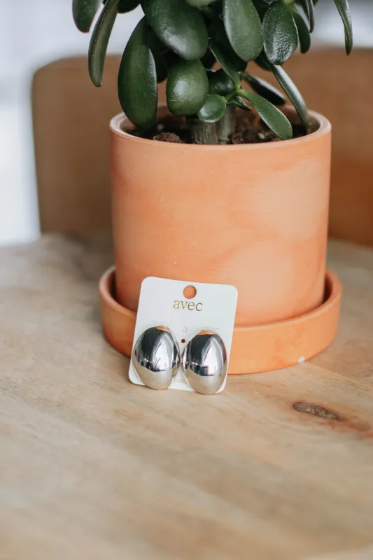 Rehna Earrings - Silver made by Wild Oak Boutique