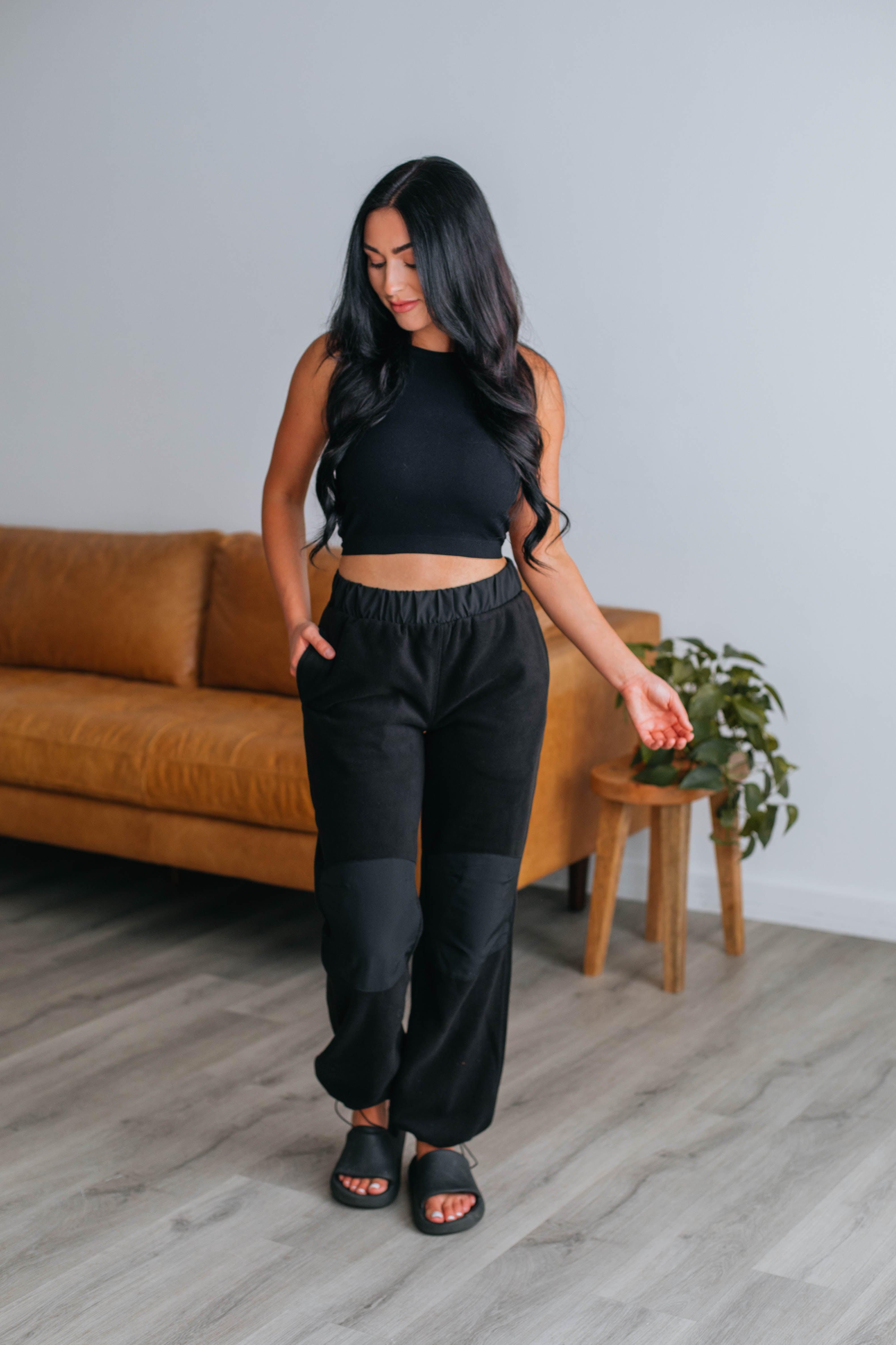 Ginny Fleece Lounge Pants sold by Wild Oak Boutique product image thumbnail 5