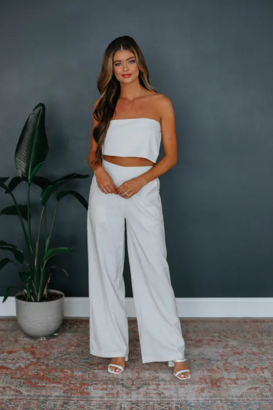 On Vacay Two-Piece Set - Oatmeal sold by Wild Oak Boutique