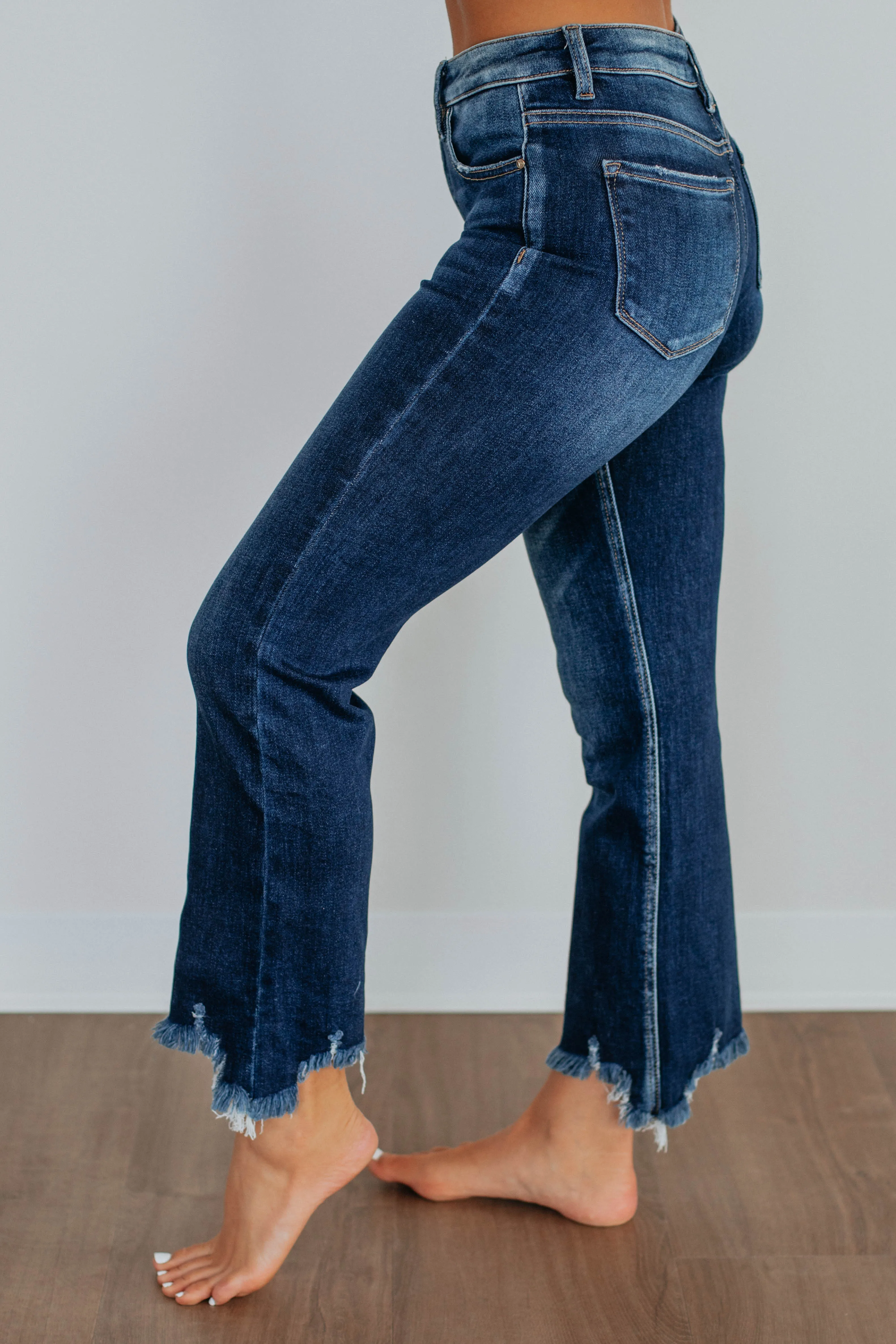 Neona Risen Jeans - Deep Blue sold by Wild Oak Boutique product image thumbnail 2