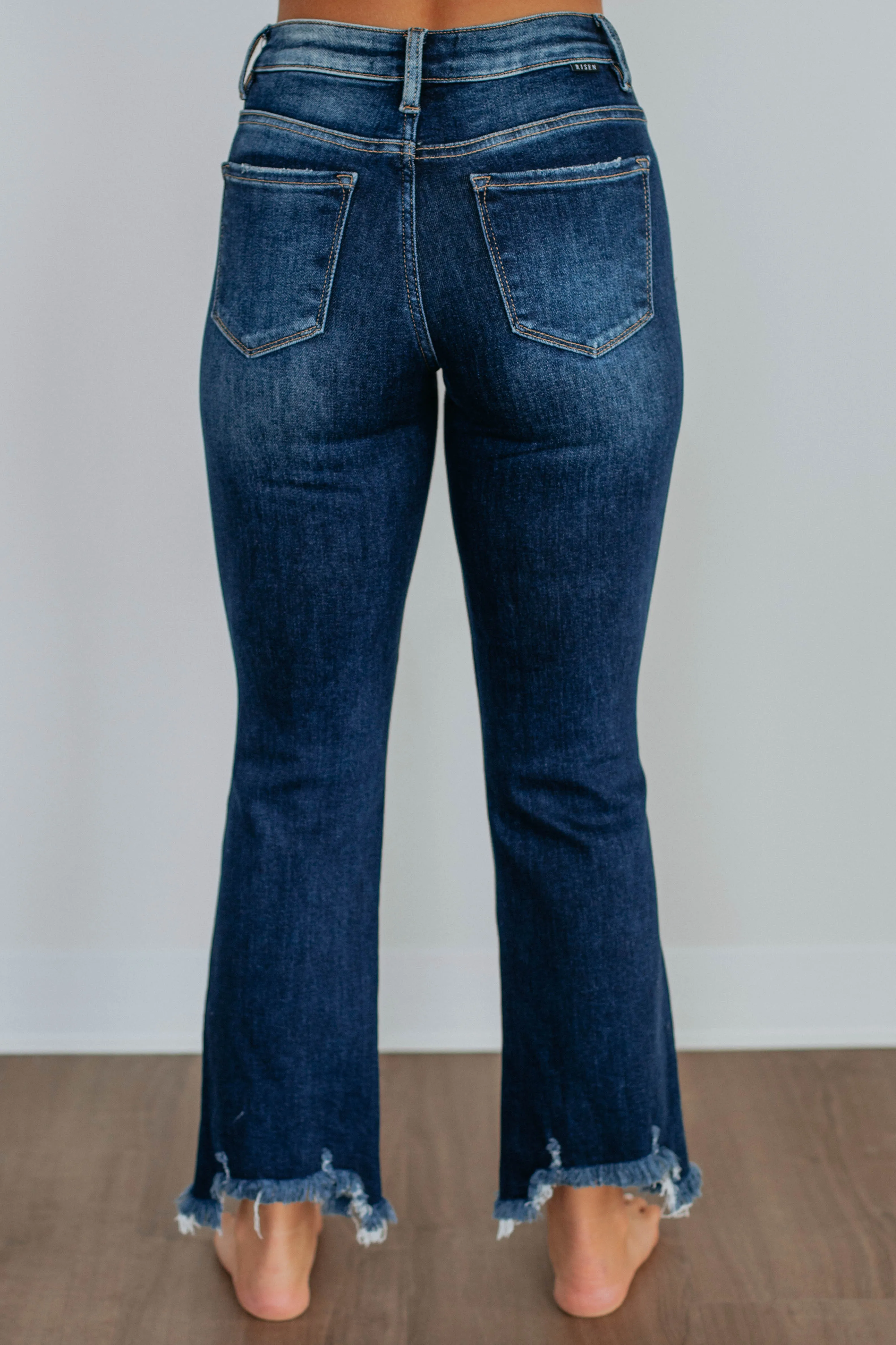 Neona Risen Jeans - Deep Blue sold by Wild Oak Boutique product image thumbnail 5