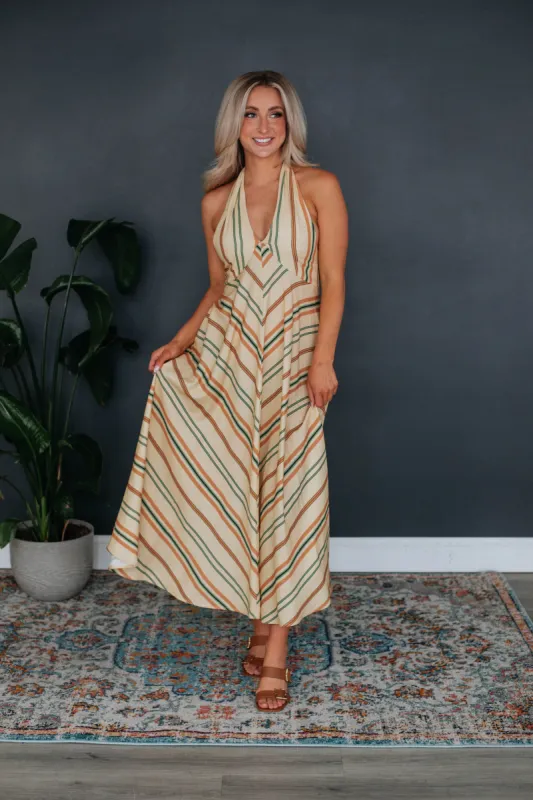 Sasha Maxi Dress sold by Wild Oak Boutique